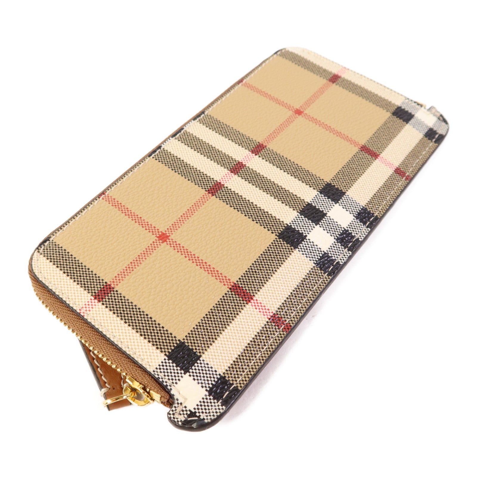 BURBERRY 塗層帆布Card Case金扣卡片套