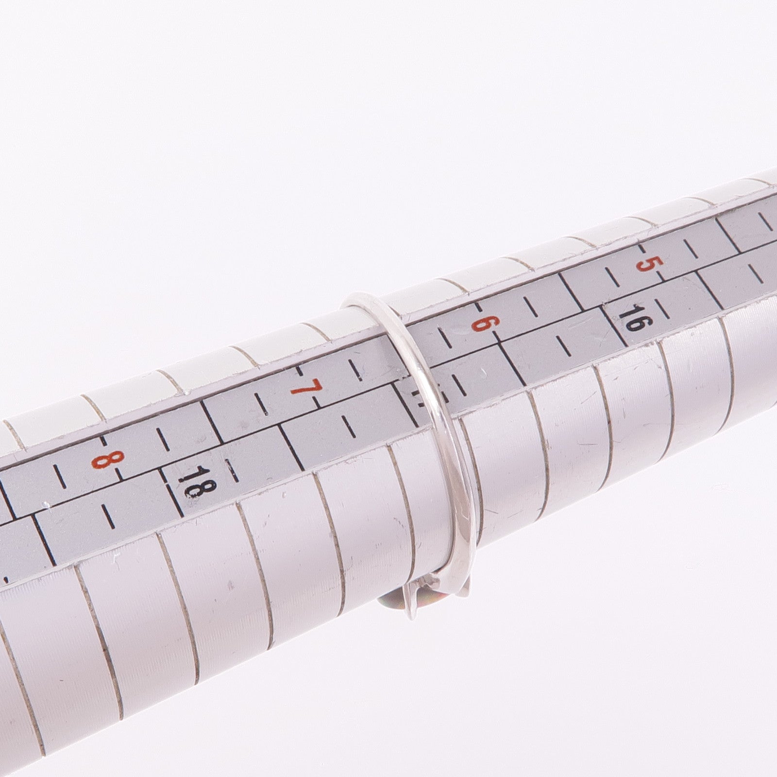 JEWELRY PT900鉑金Opal Diamond Ring蛋白石/鑽石戒指US#6.5