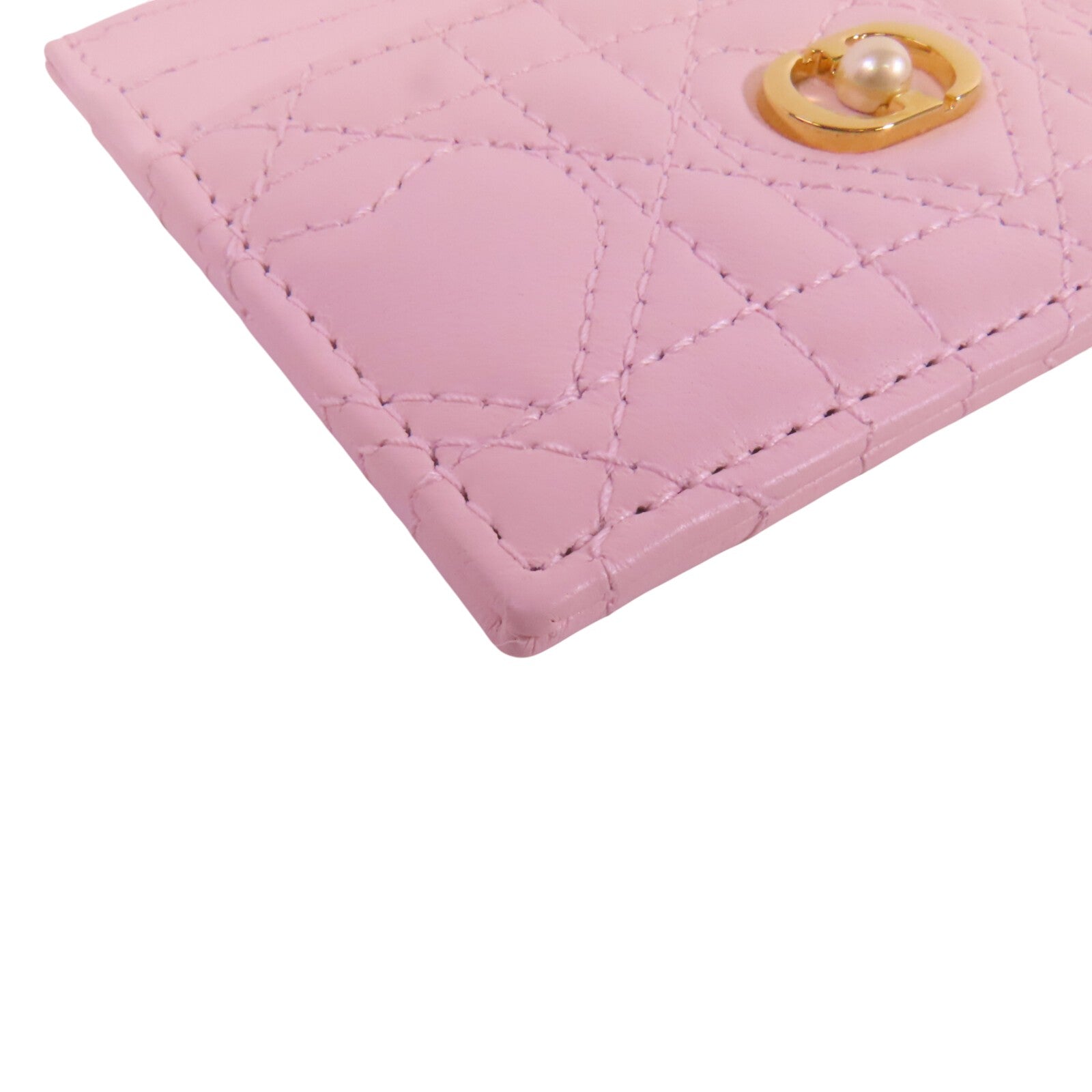 Dior 羊皮皮革Dior Jolie Freesia Card Case卡套