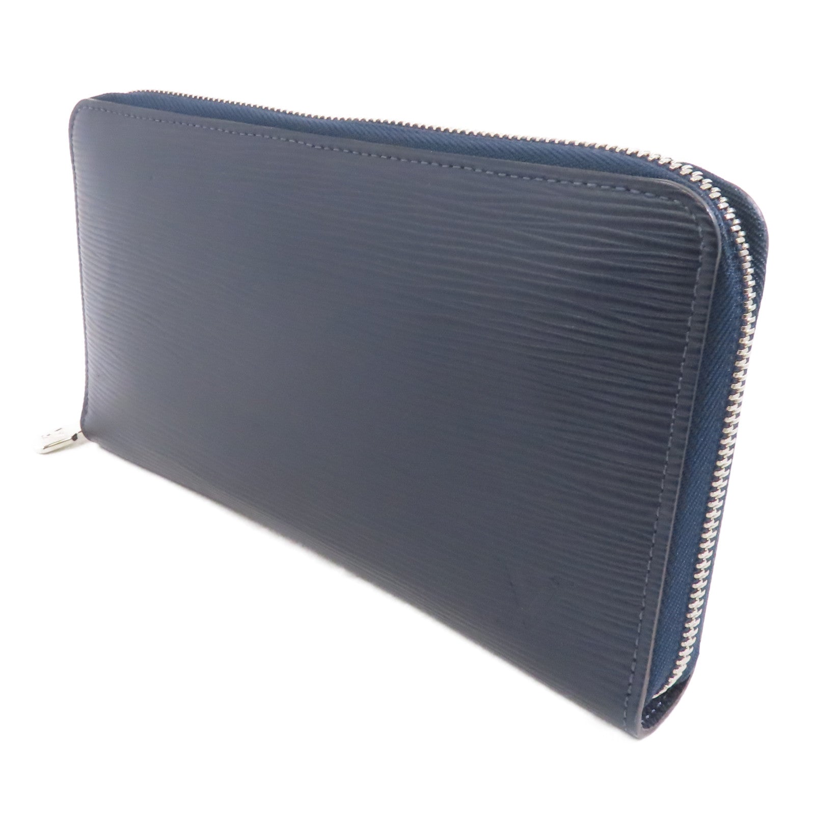 LOUIS VUITTON Epi Zippy Long Wallet銀扣長錢包Blue Marine/藍色