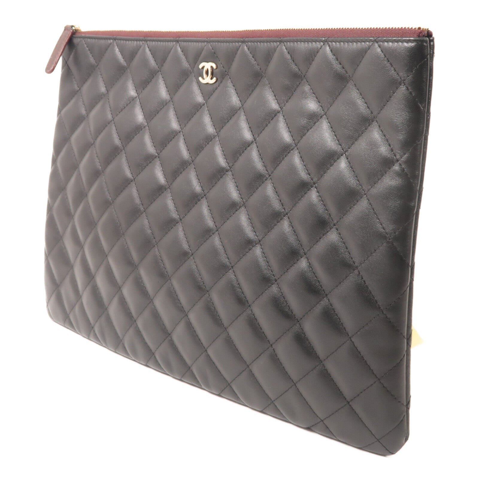 CHANEL 羊皮皮革Clutch手拿包