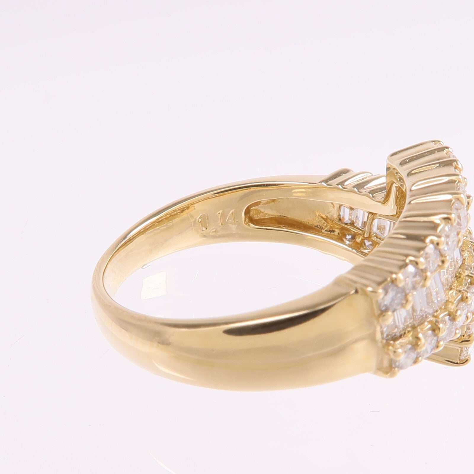 JEWELRY 18K黃金Diamond Ring鑽石戒指US#6.75