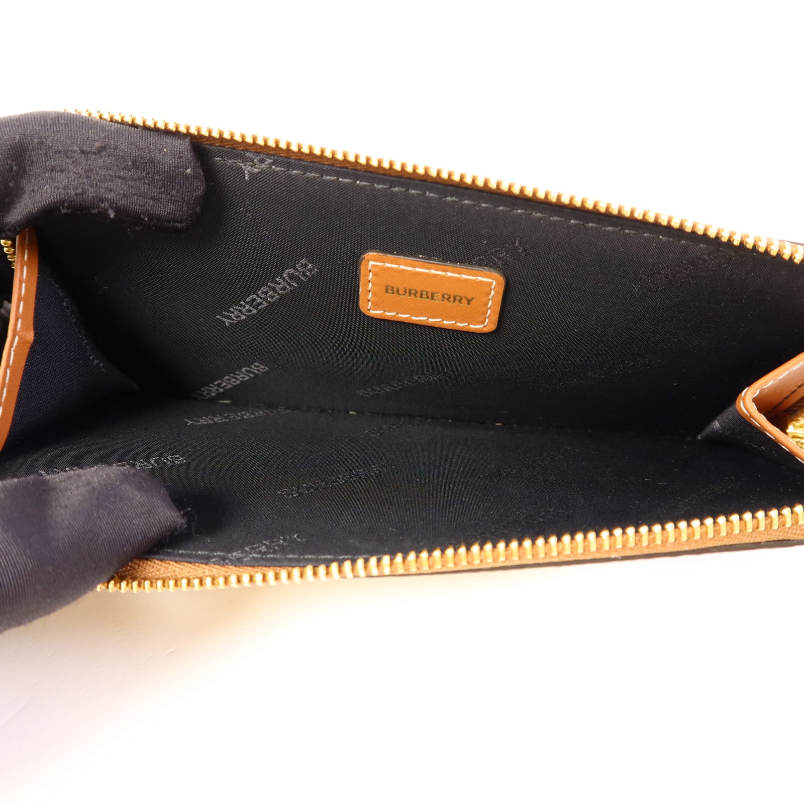 BURBERRY 塗層帆布Card Case金扣卡片套