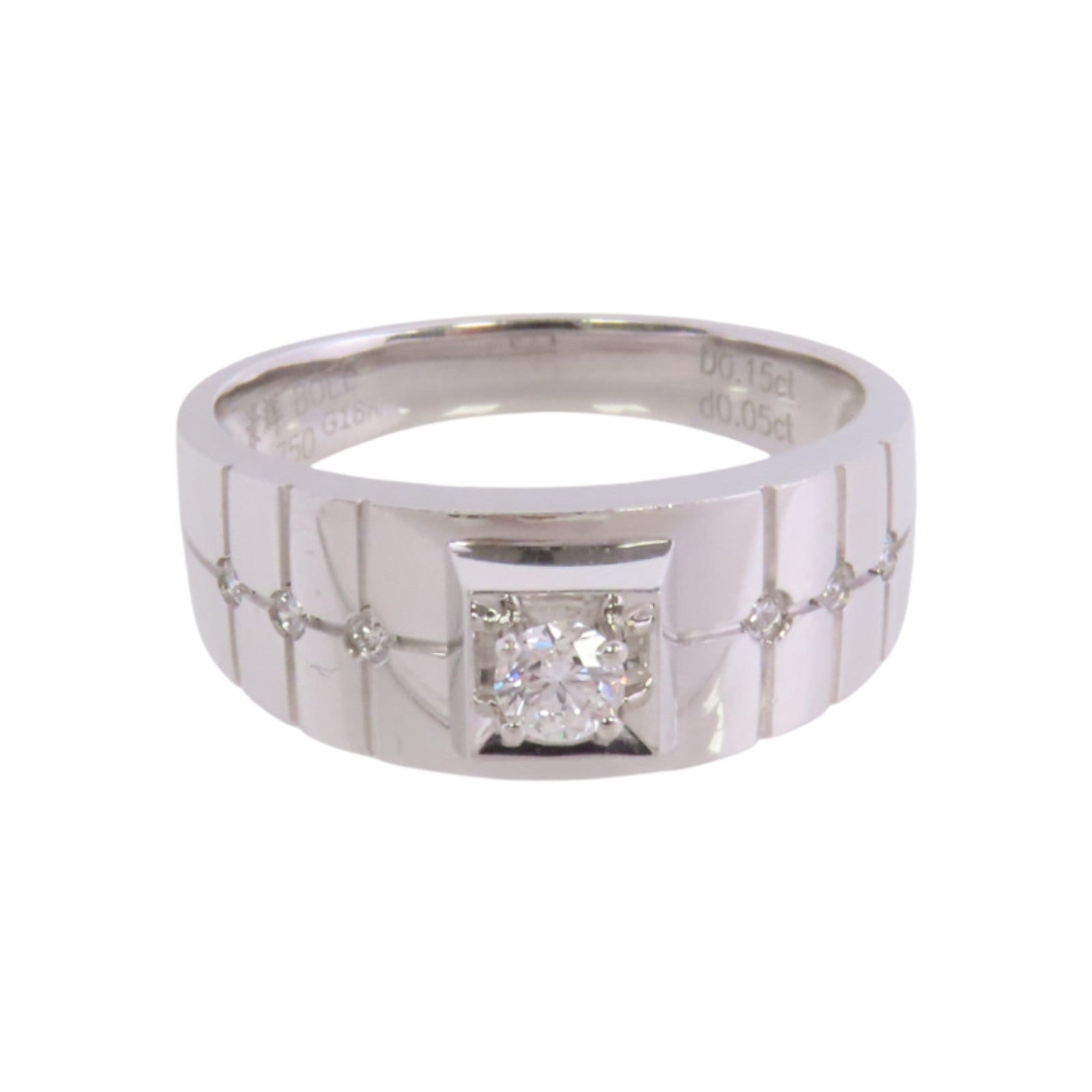 JEWELRY 18K白金Diamond Ring鑽石戒指US#7.5