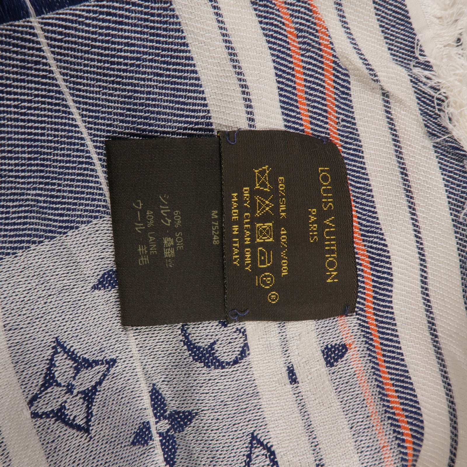 LOUIS VUITTON 絲質/羊毛Scarf圍巾