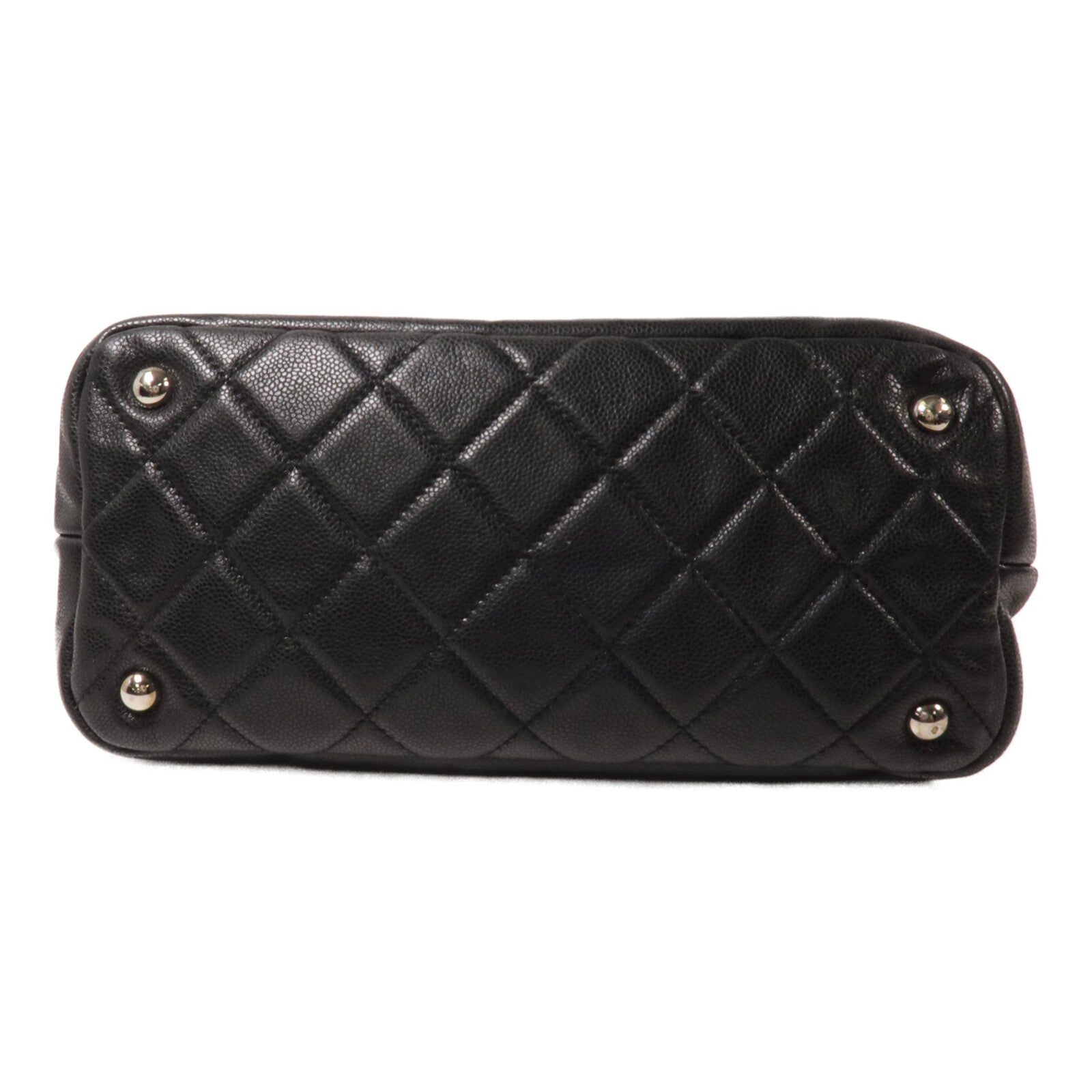 CHANEL 牛皮皮革Tote Bag鏈帶肩背袋