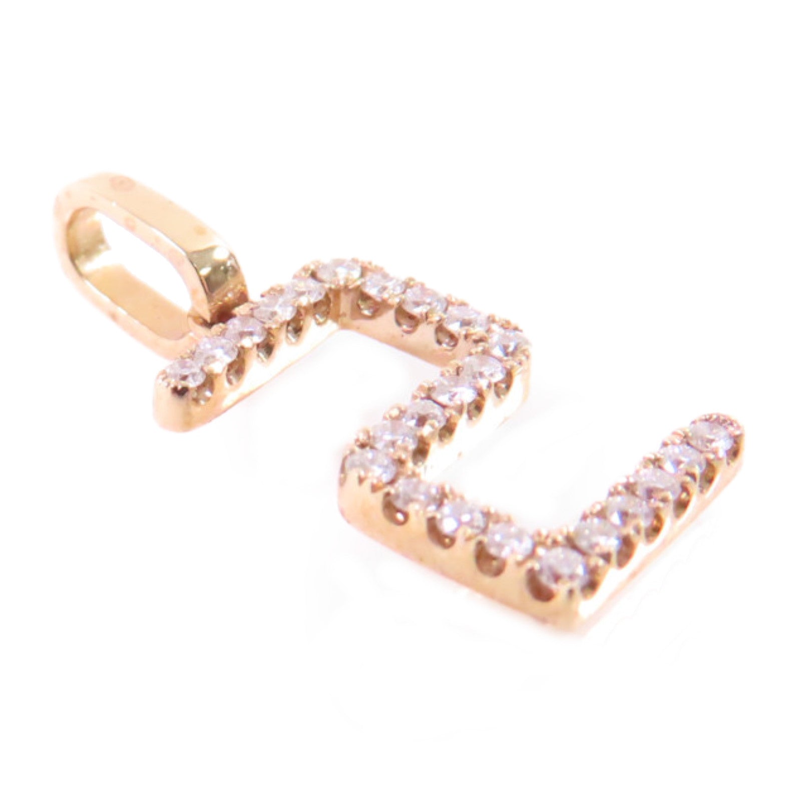 JEWELRY 18K玫瑰金/鑽石Diamond Pendant Top吊墜頭扣