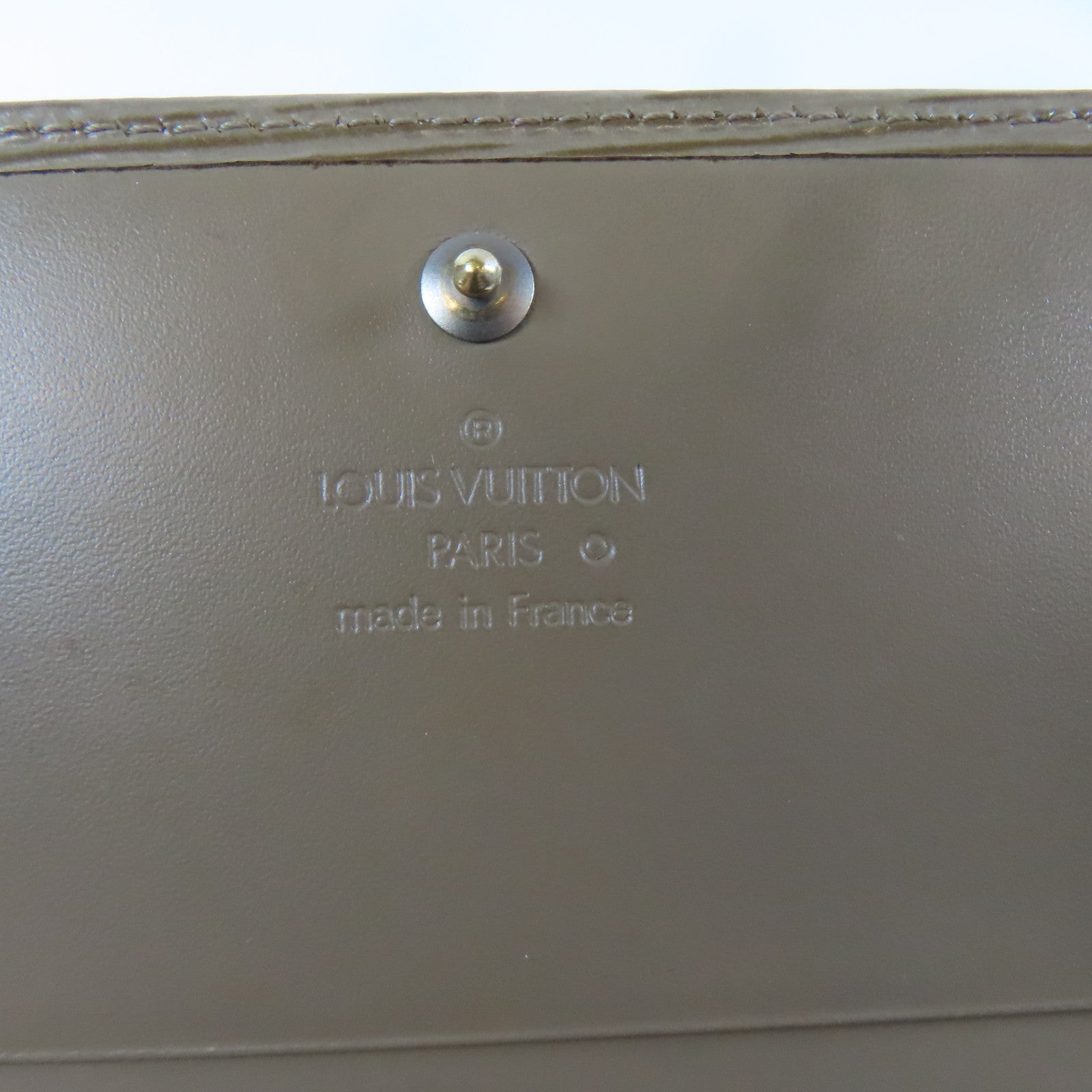 LOUIS VUITTON Epi Fold Wallet銀扣錢包啡色