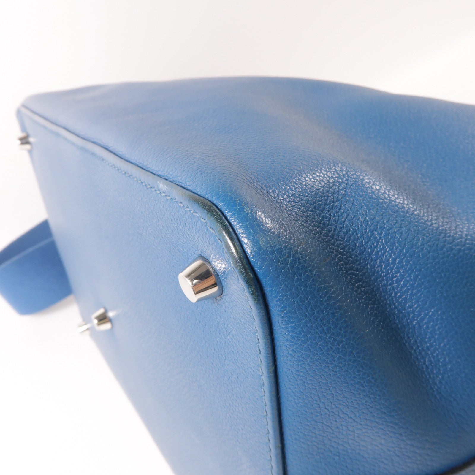 HERMES PHW Toolbox 26 2 Way Shoulder Bag Handbag Evercolor Leather Colvert