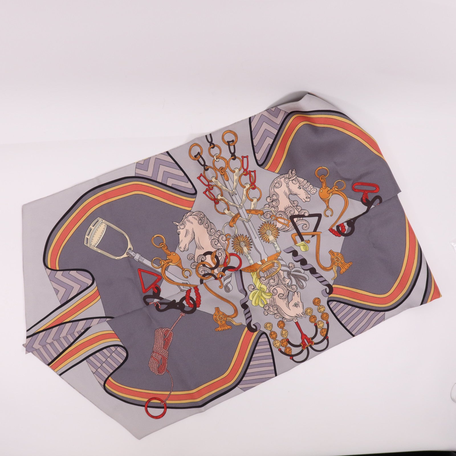 HERMES 絲質Maxi Twilly絲巾