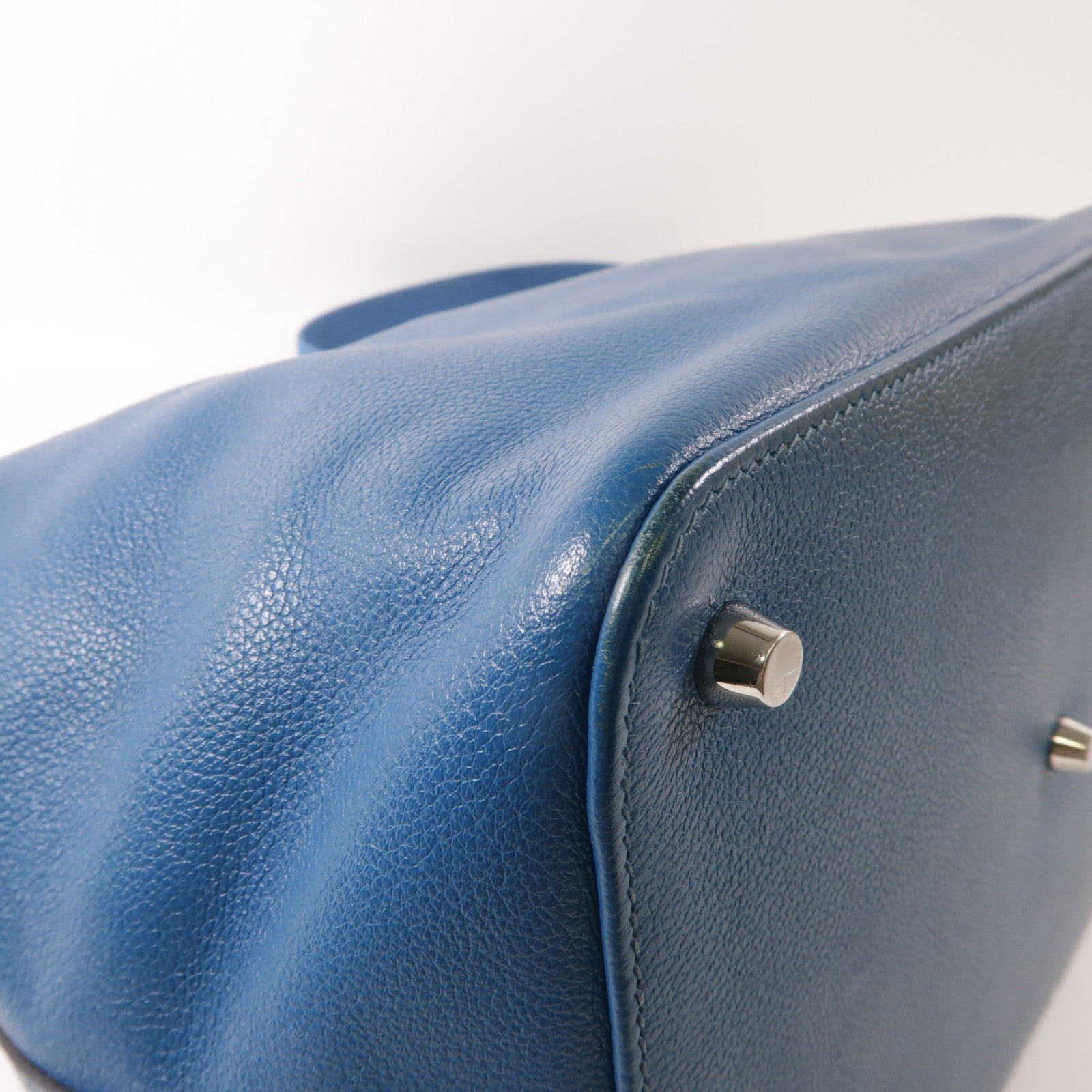 HERMES PHW Toolbox 26 2 Way Shoulder Bag Handbag Evercolor Leather Colvert