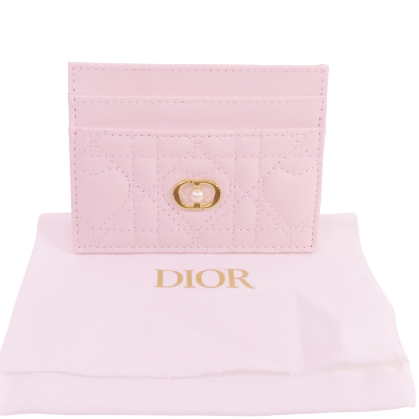 Dior 羊皮皮革Dior Jolie Freesia Card Case卡套