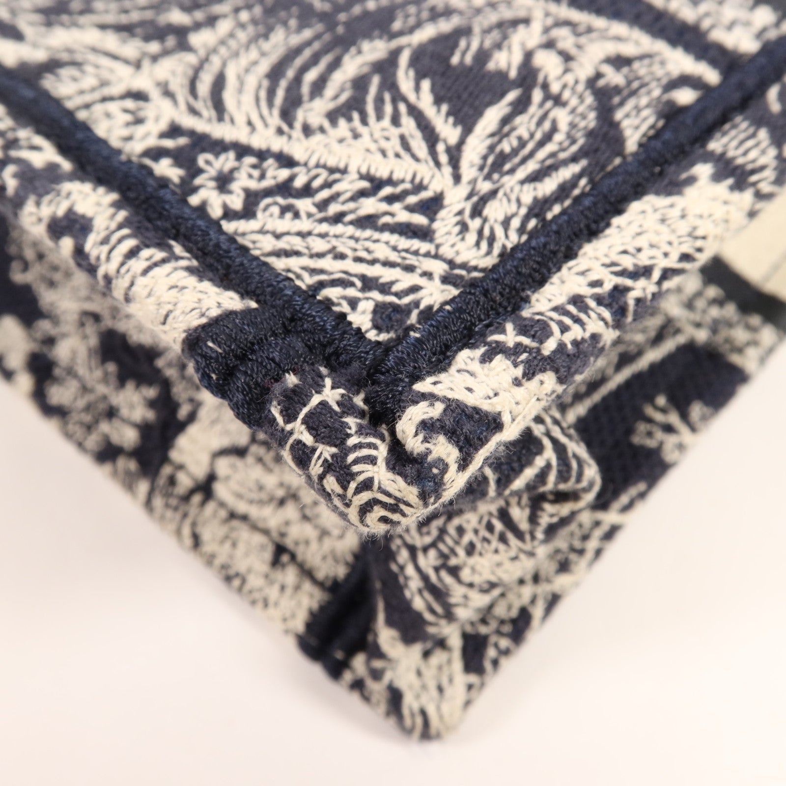 Dior 帆布Book Tote Mini金扣手挽肩背兩用袋