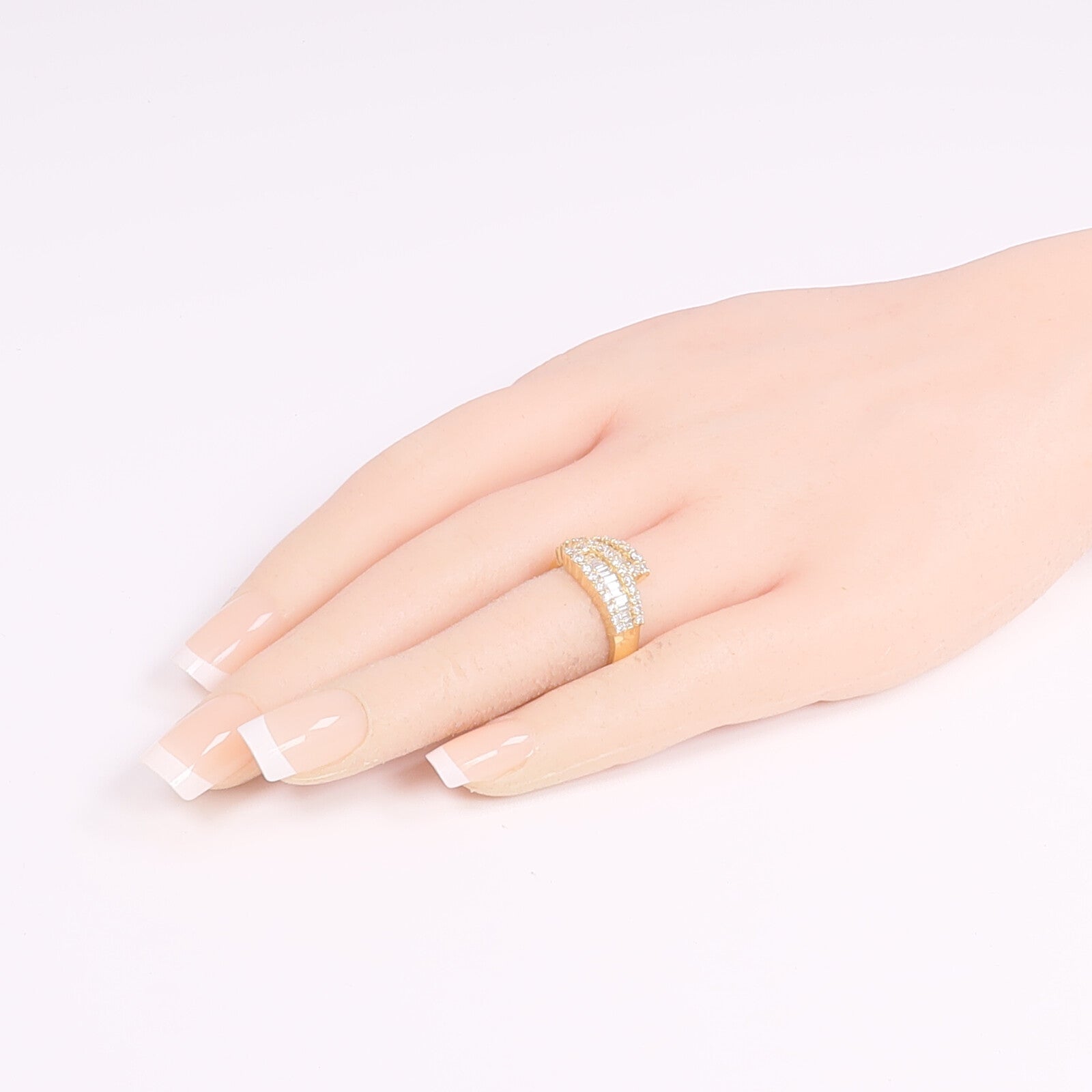 JEWELRY 18K黃金Diamond Ring鑽石戒指US#6.75