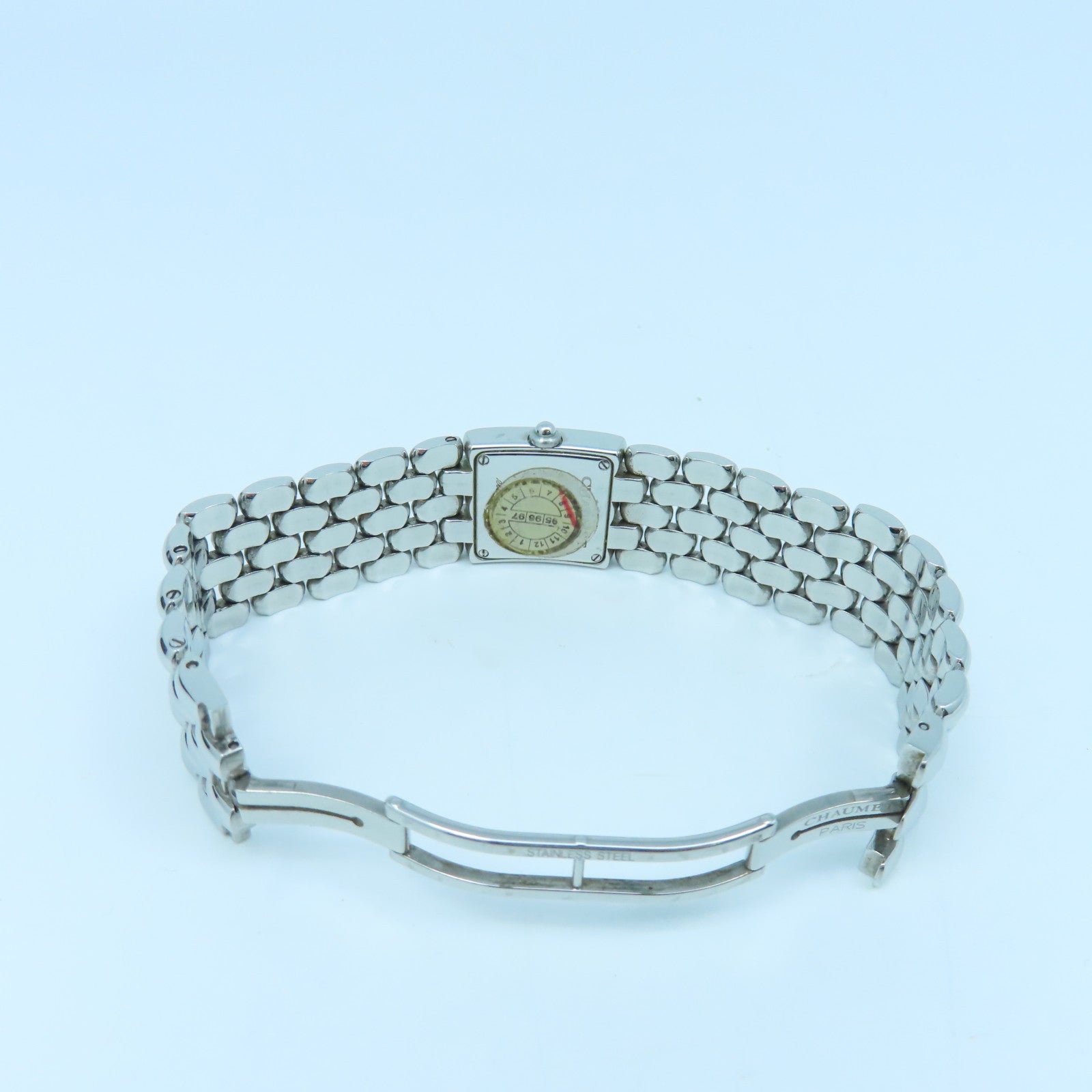 Chaumet Khesis Watch不鏽鋼手錶石英機芯黑色