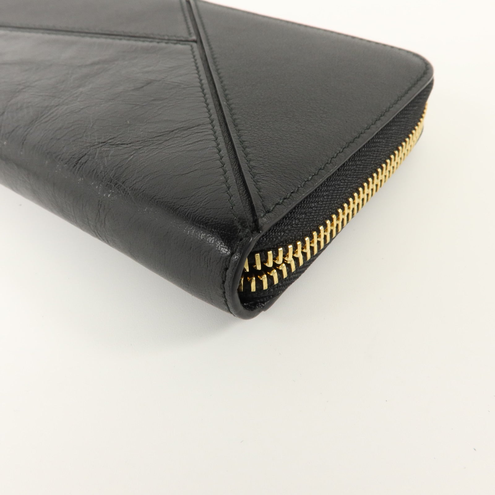 LOEWE 牛皮皮革Long Round Wallet長錢包
