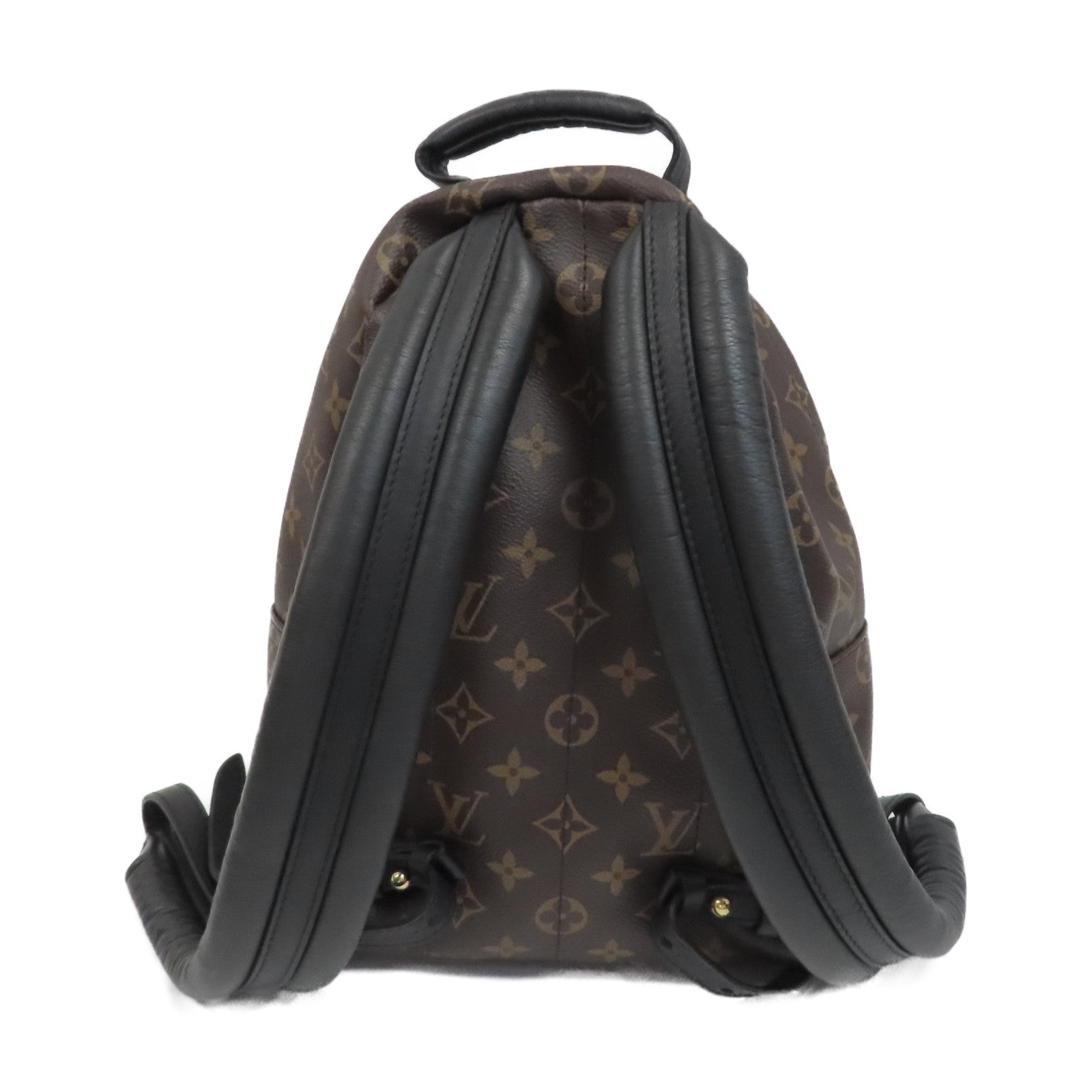 LOUIS VUITTON Monogram Palm Springs PM金扣背包啡色