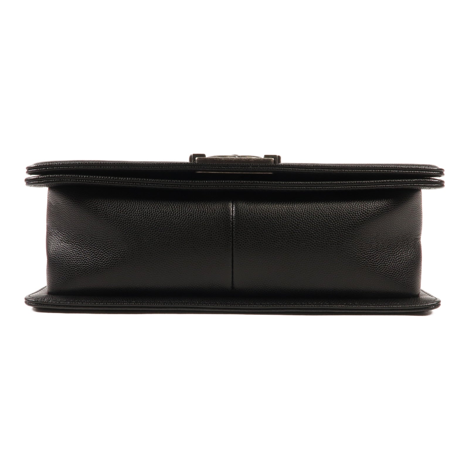 CHANEL 牛皮皮革Boy 25鏈帶肩背袋