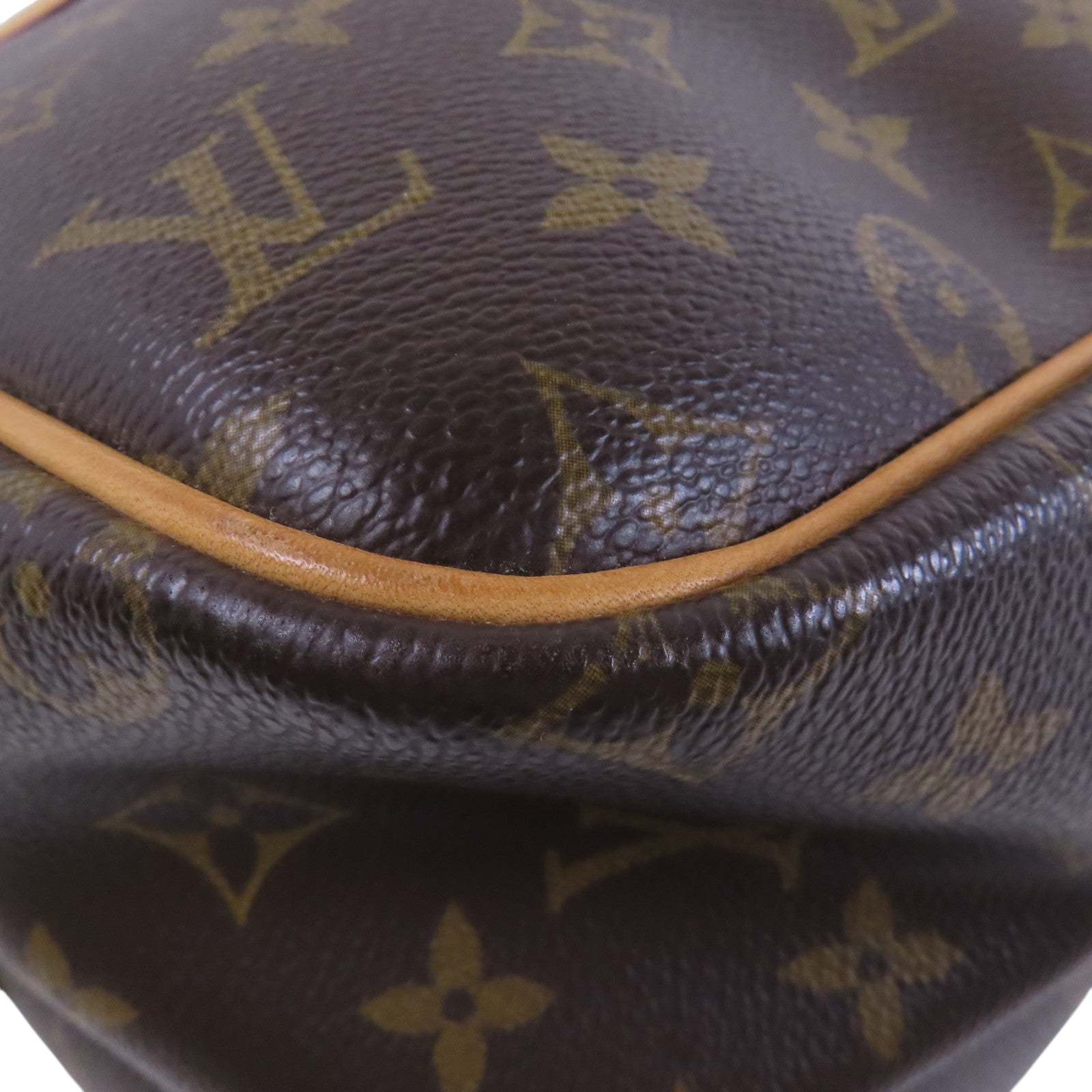 LOUIS VUITTON Monogram Reporter GM金扣肩背袋