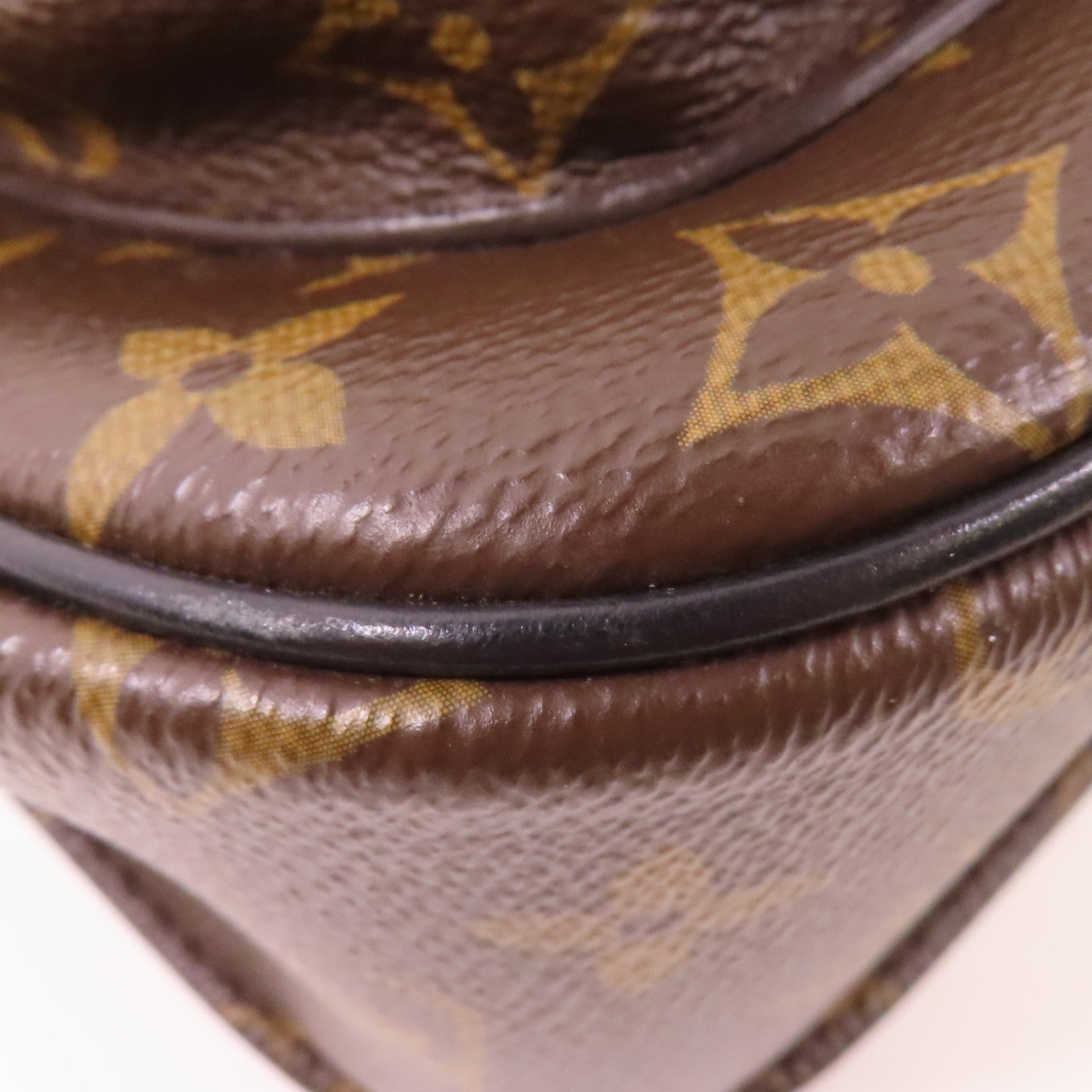 LOUIS VUITTON LV GHW Passy Shoulder Bag M45592 Monogram Brown