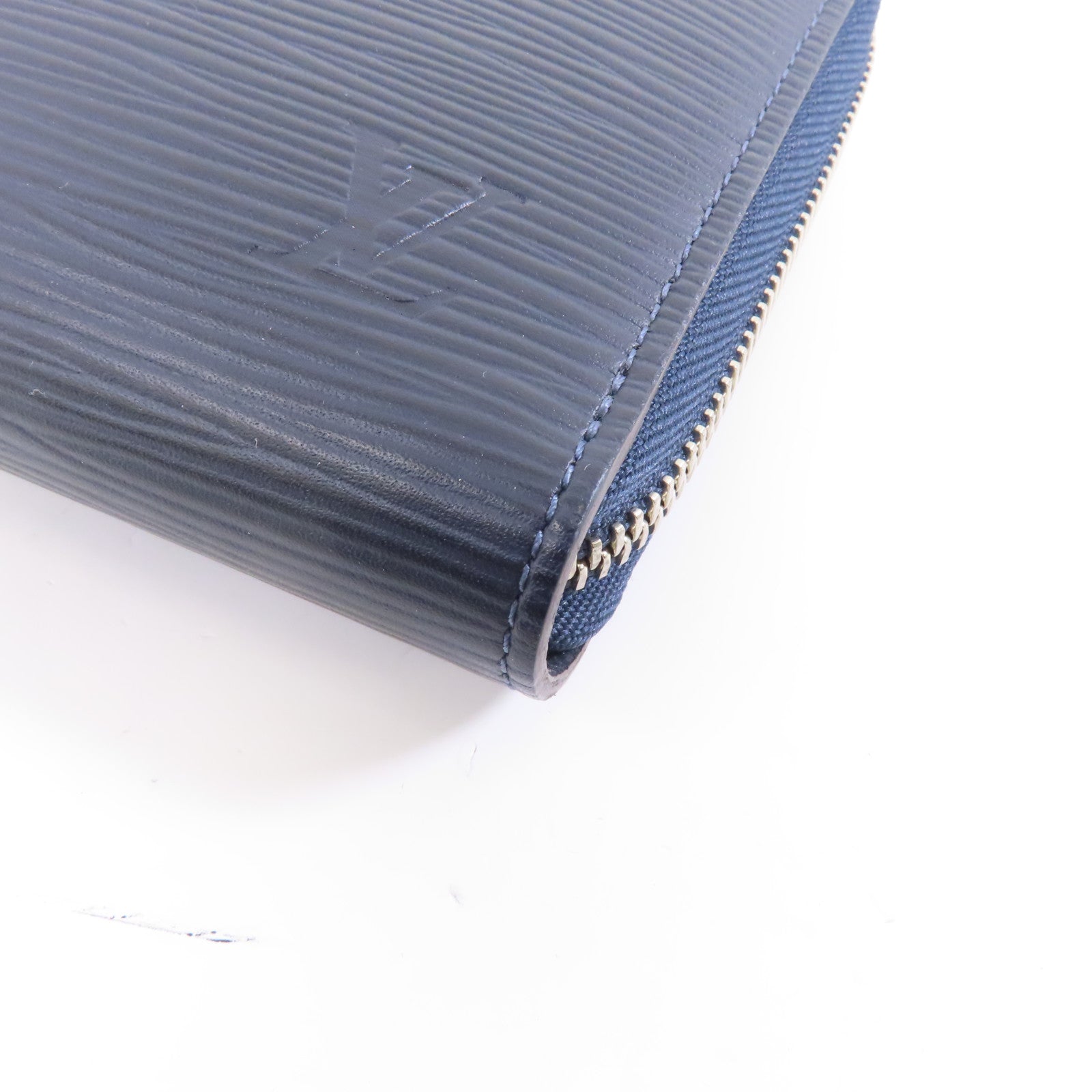 LOUIS VUITTON Epi Zippy Long Wallet銀扣長錢包Blue Marine/藍色