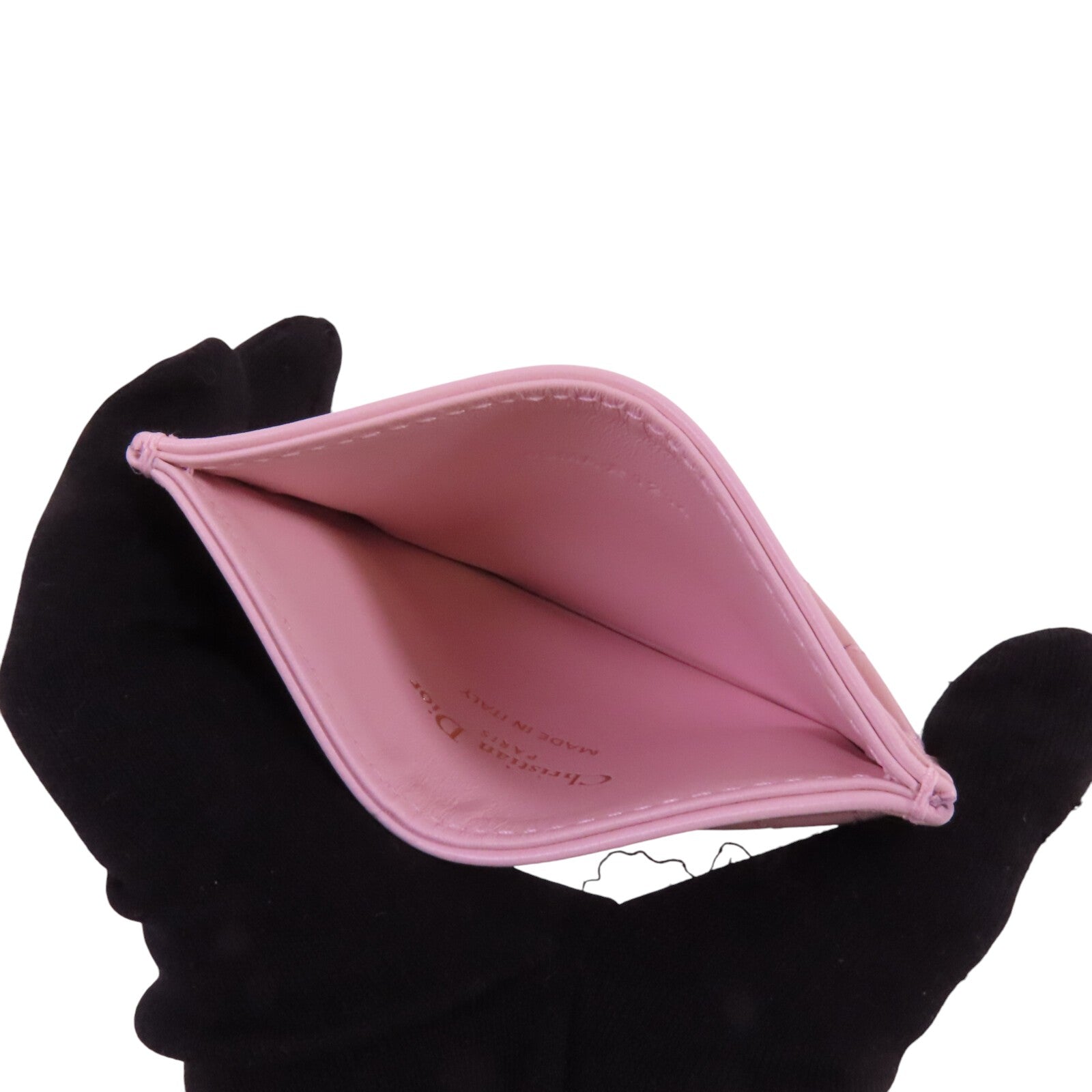 Dior 羊皮皮革Dior Jolie Freesia Card Case卡套