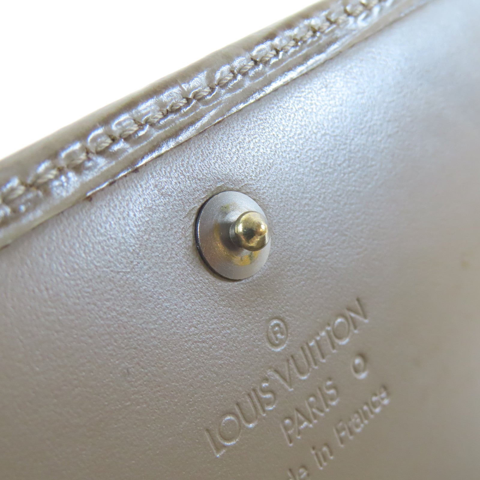 LOUIS VUITTON Epi Fold Wallet銀扣錢包啡色