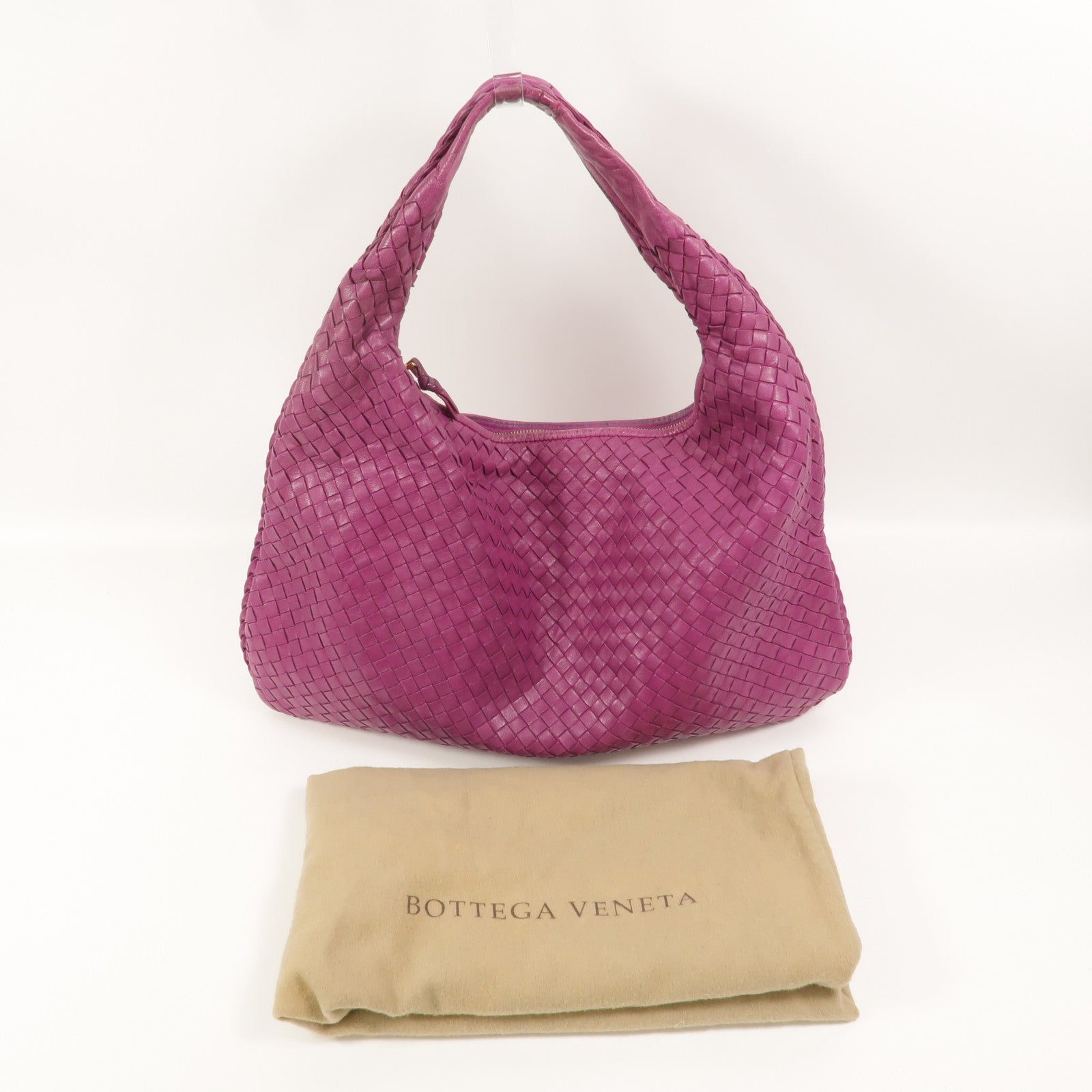 BOTTEGA VENETA 牛皮皮革Hobo Bag肩背袋