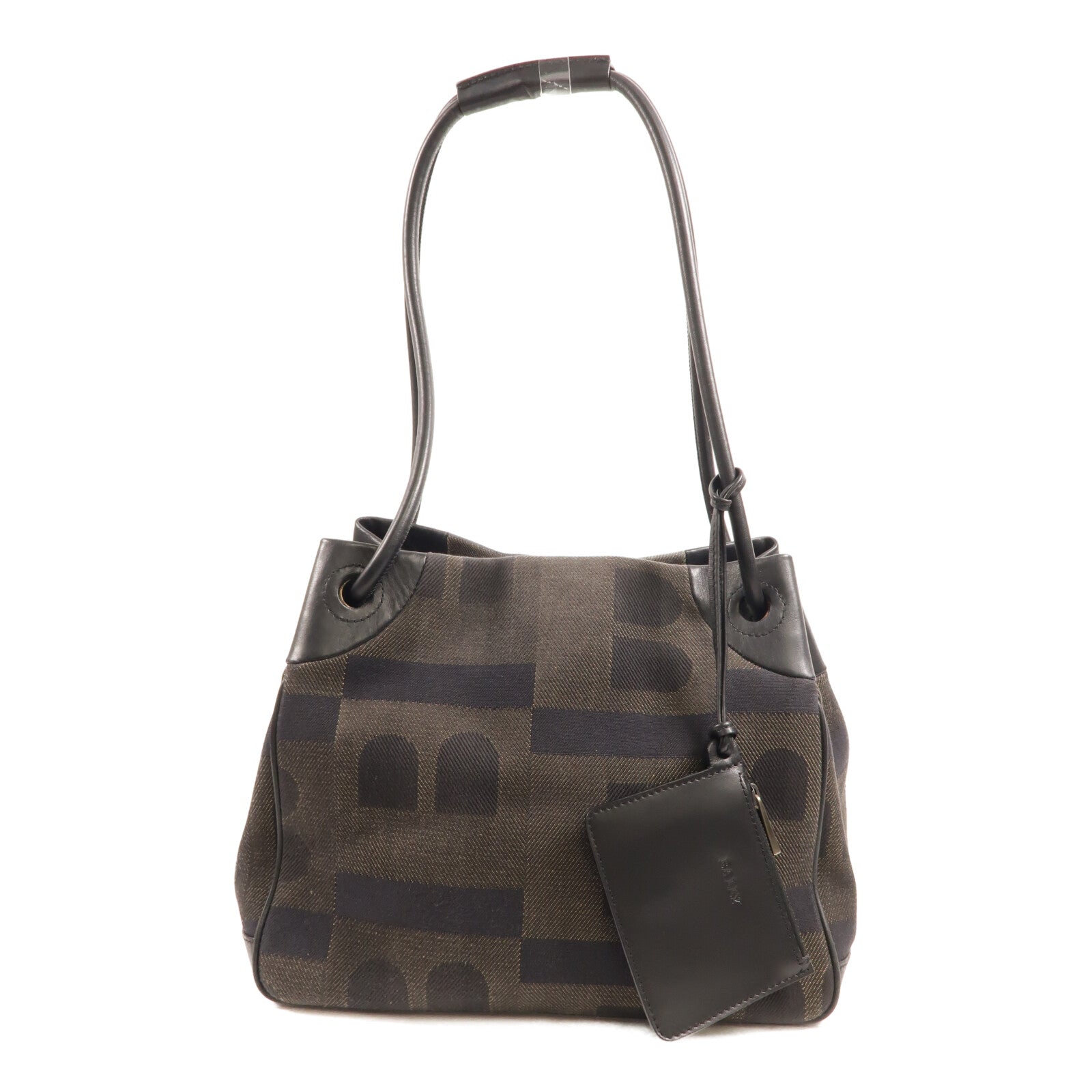 BALLY 牛皮皮革/帆布Shoulder Bag肩背袋