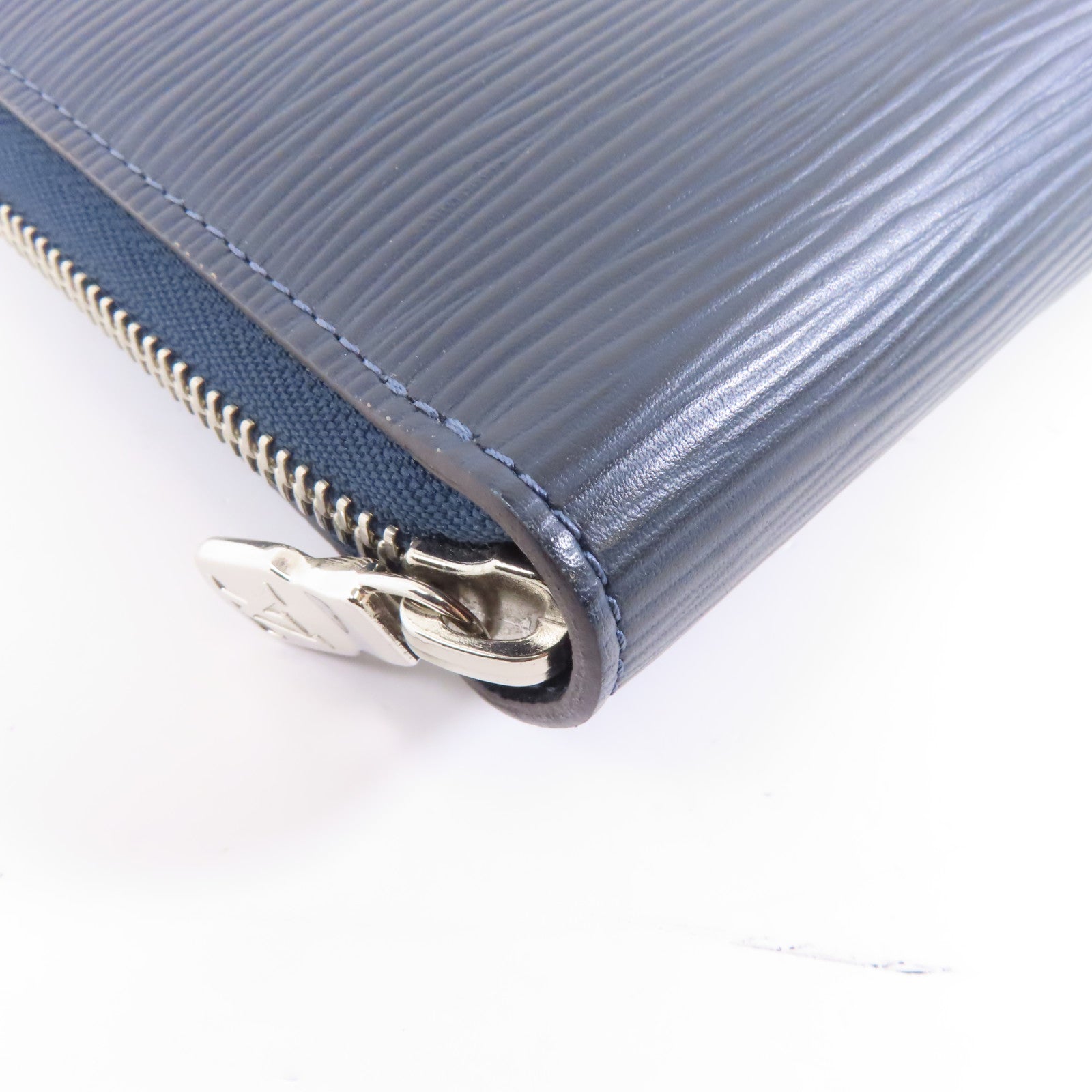 LOUIS VUITTON Epi Zippy Long Wallet銀扣長錢包Blue Marine/藍色