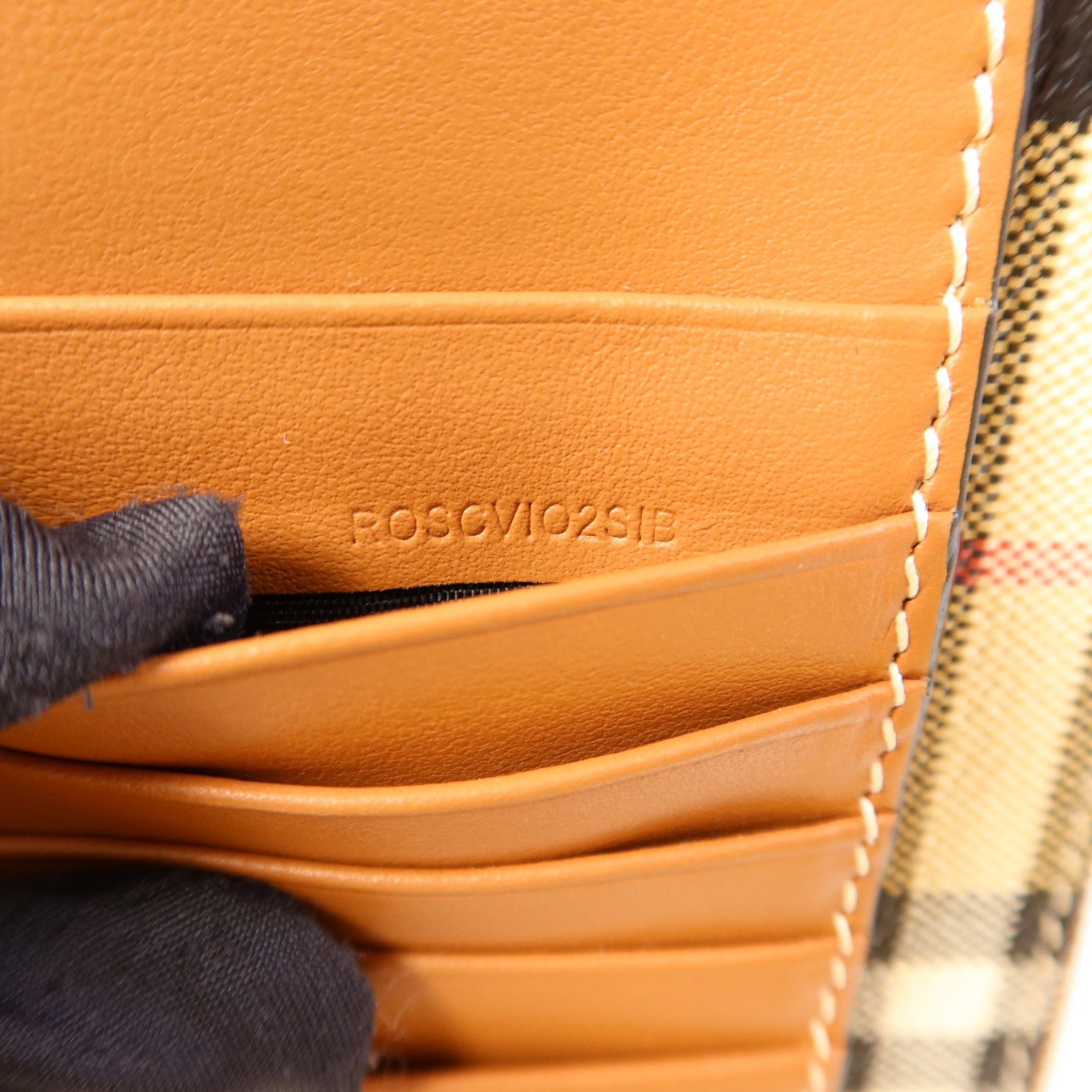 BURBERRY 塗層帆布Card Case金扣卡片套