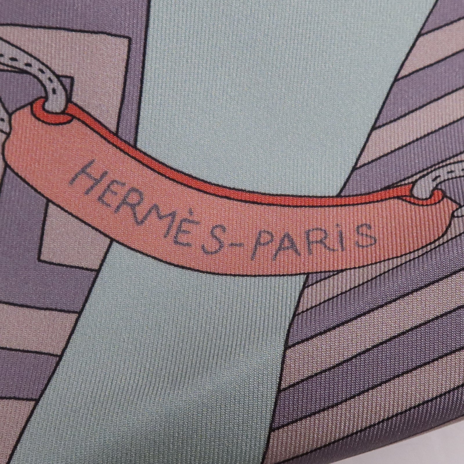 HERMES 絲質Maxi Twilly絲巾