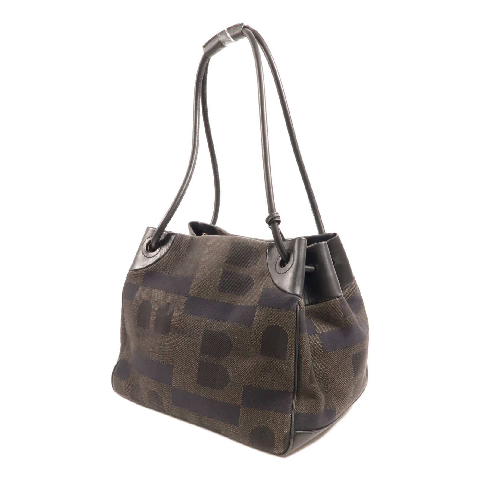 BALLY 牛皮皮革/帆布Shoulder Bag肩背袋