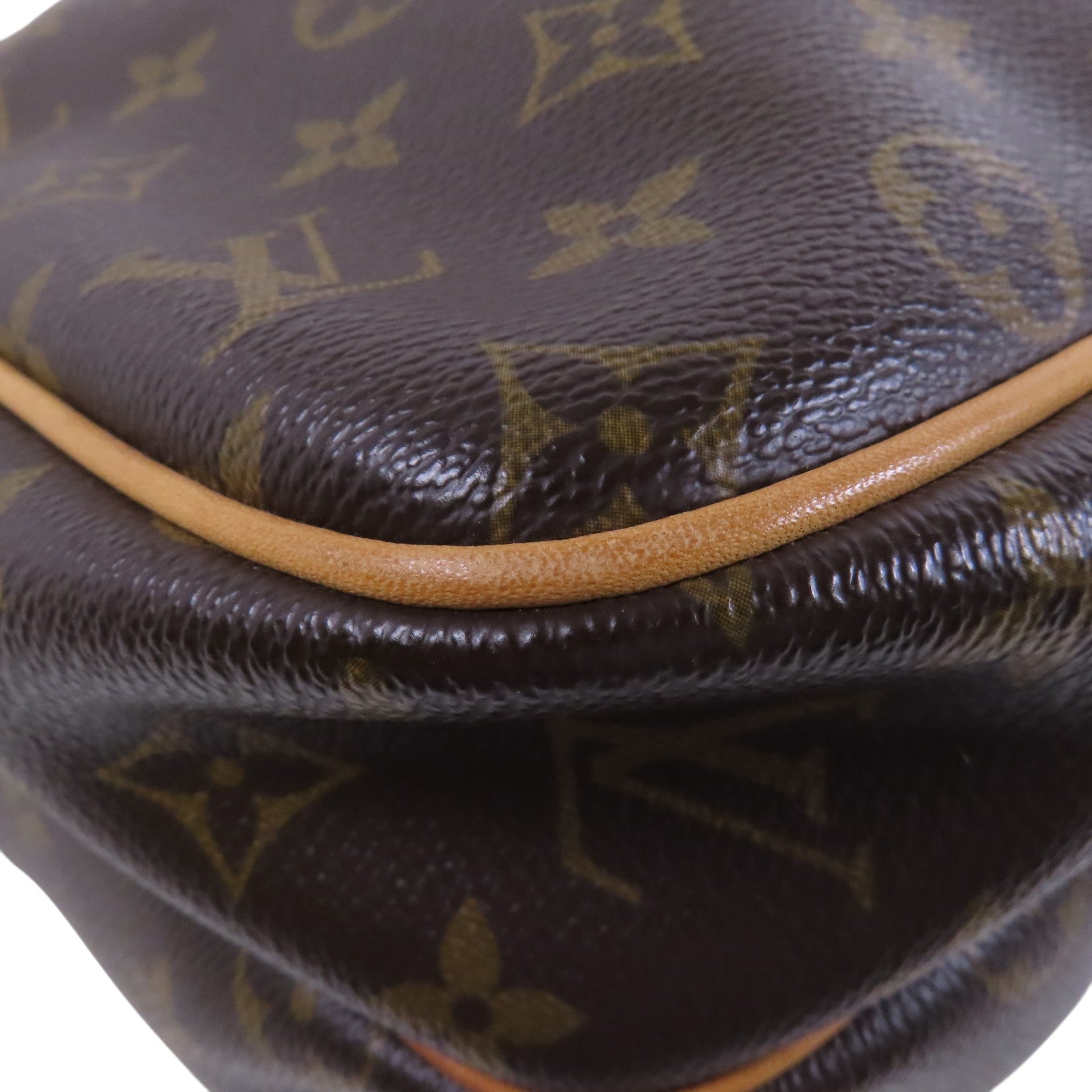 LOUIS VUITTON Monogram Reporter GM金扣肩背袋
