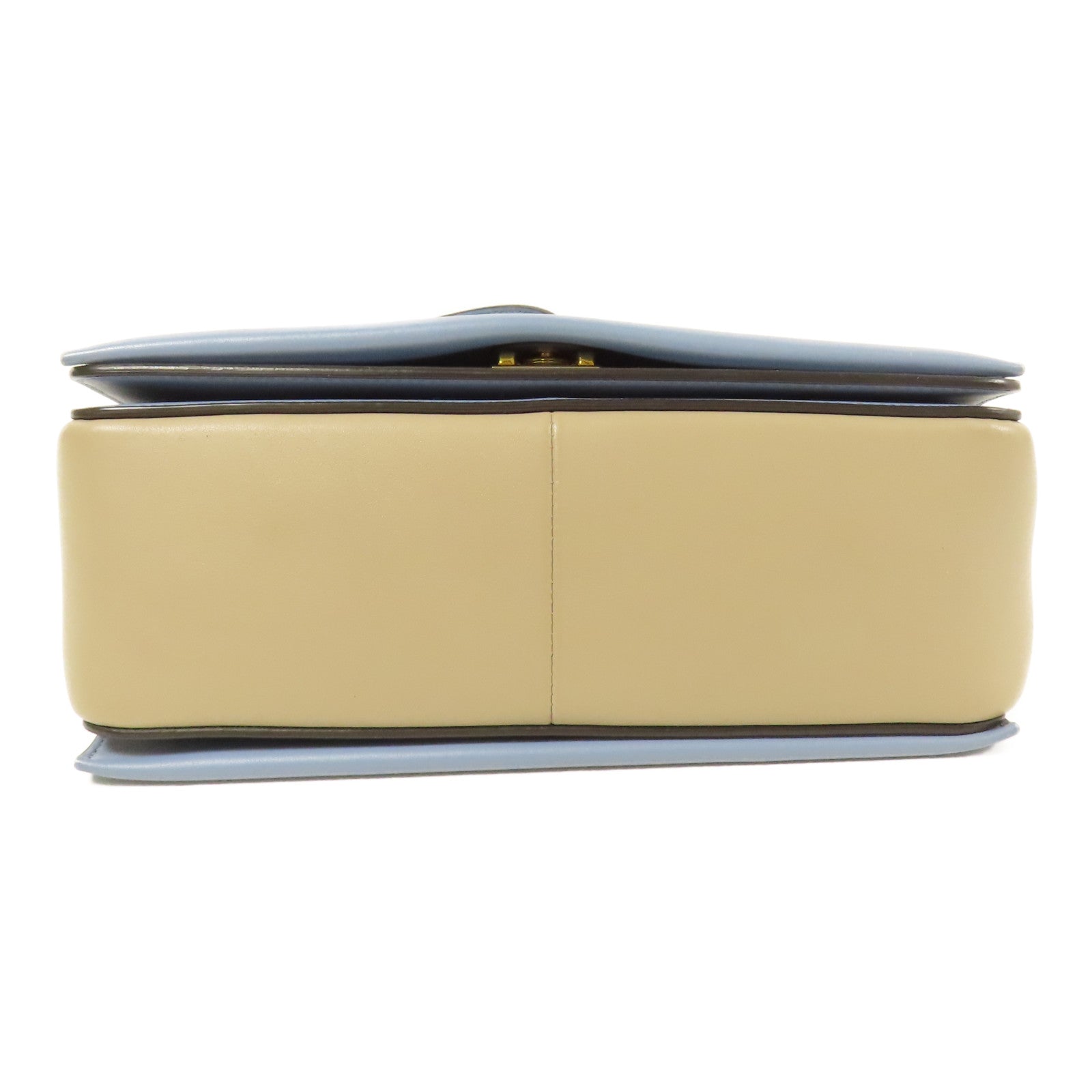 CELINE 牛皮皮革Frame Bag金扣肩背袋