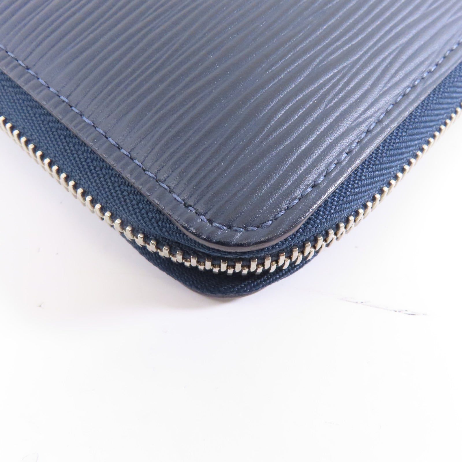 LOUIS VUITTON Epi Zippy Long Wallet銀扣長錢包Blue Marine/藍色