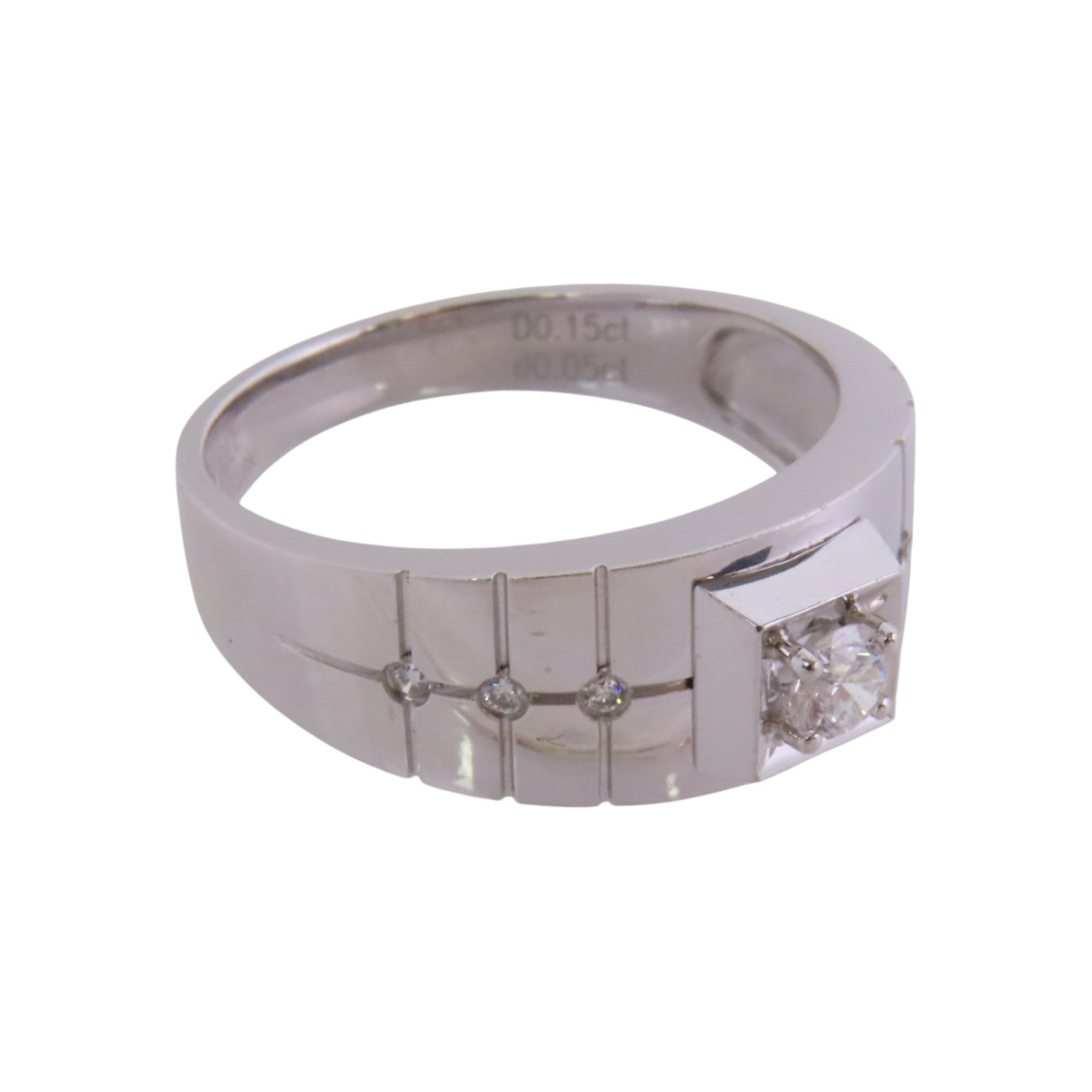 JEWELRY 18K白金Diamond Ring鑽石戒指US#7.5