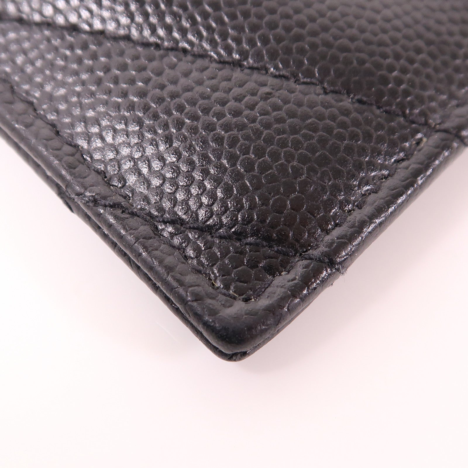 SAINT LAURENT 牛皮皮革Pouch金扣手拿包