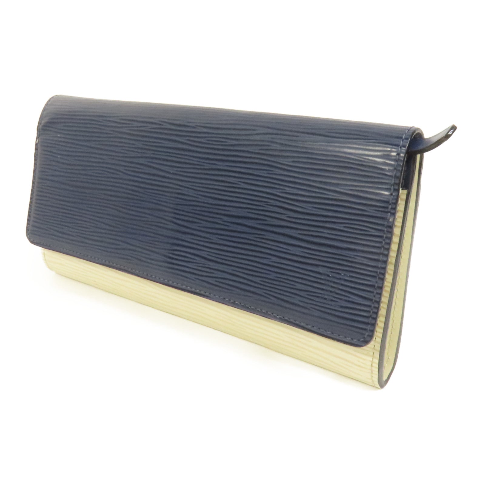 LOUIS VUITTON 【激減優惠】Epi Portefeuille Flore長錢包