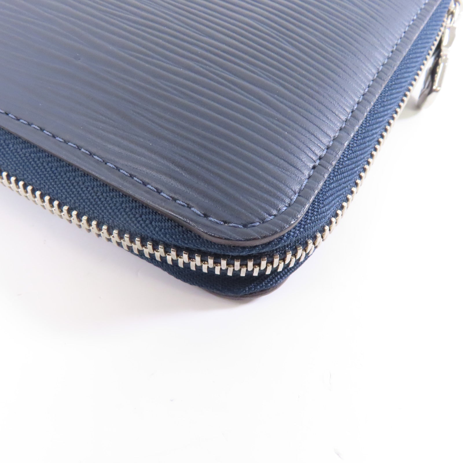 LOUIS VUITTON Epi Zippy Long Wallet銀扣長錢包Blue Marine/藍色