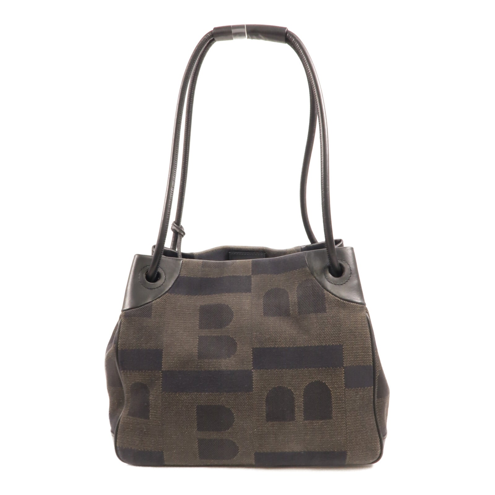 BALLY 牛皮皮革/帆布Shoulder Bag肩背袋