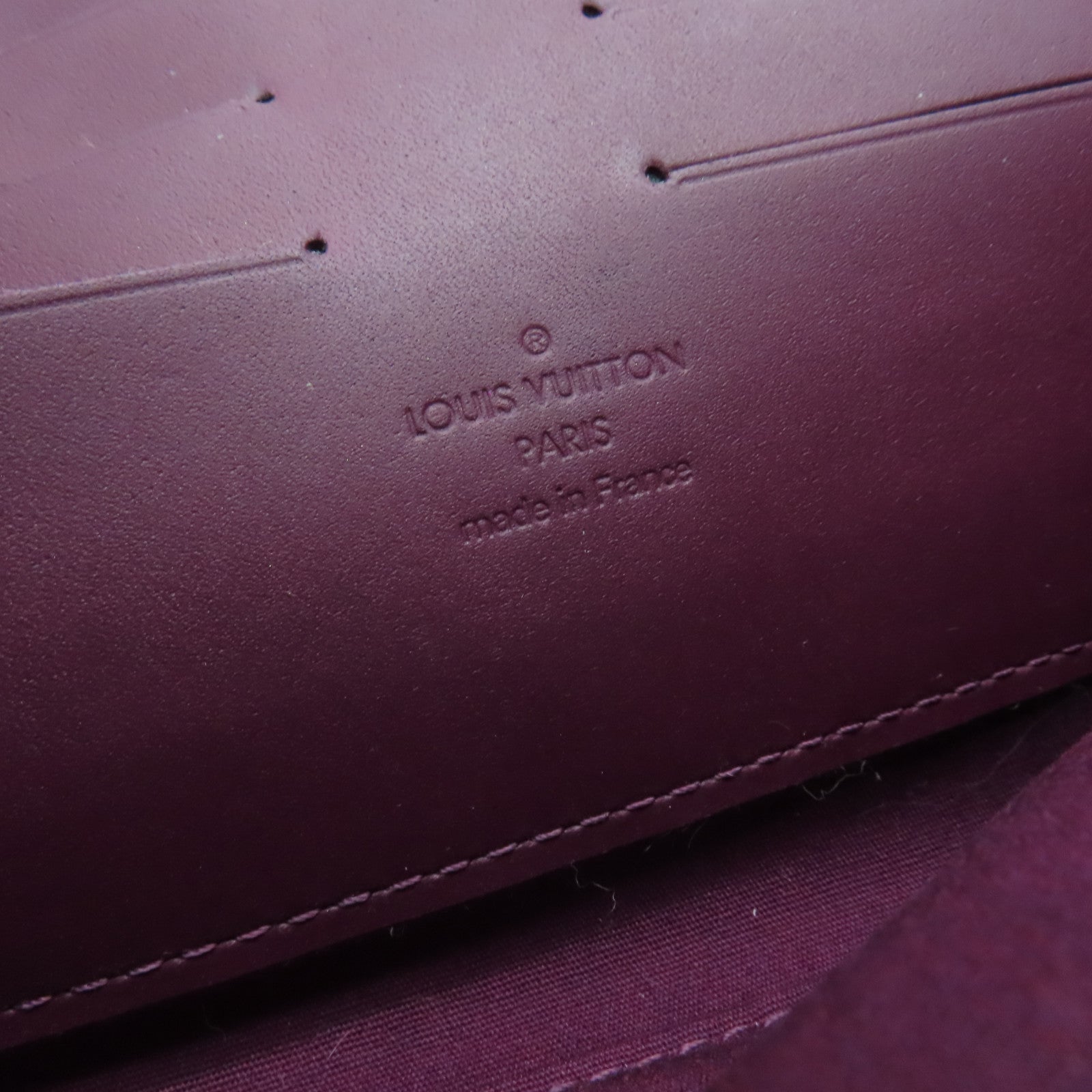 LOUIS VUITTON Vernis Sunset Boulevard 2 Way Bag金扣手挽肩背兩用袋紅色