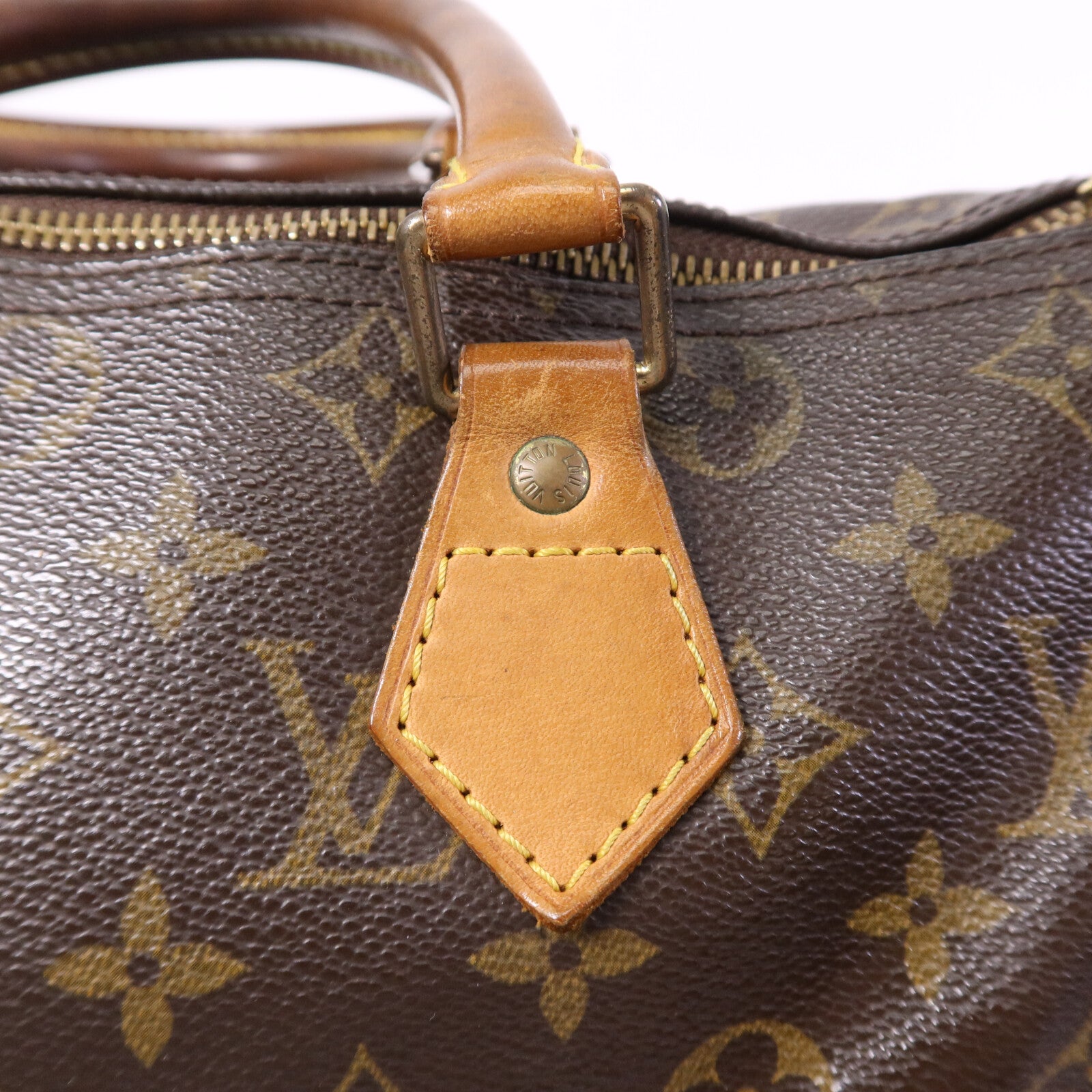 LOUIS VUITTON Monogram Speedy 30金扣手挽袋