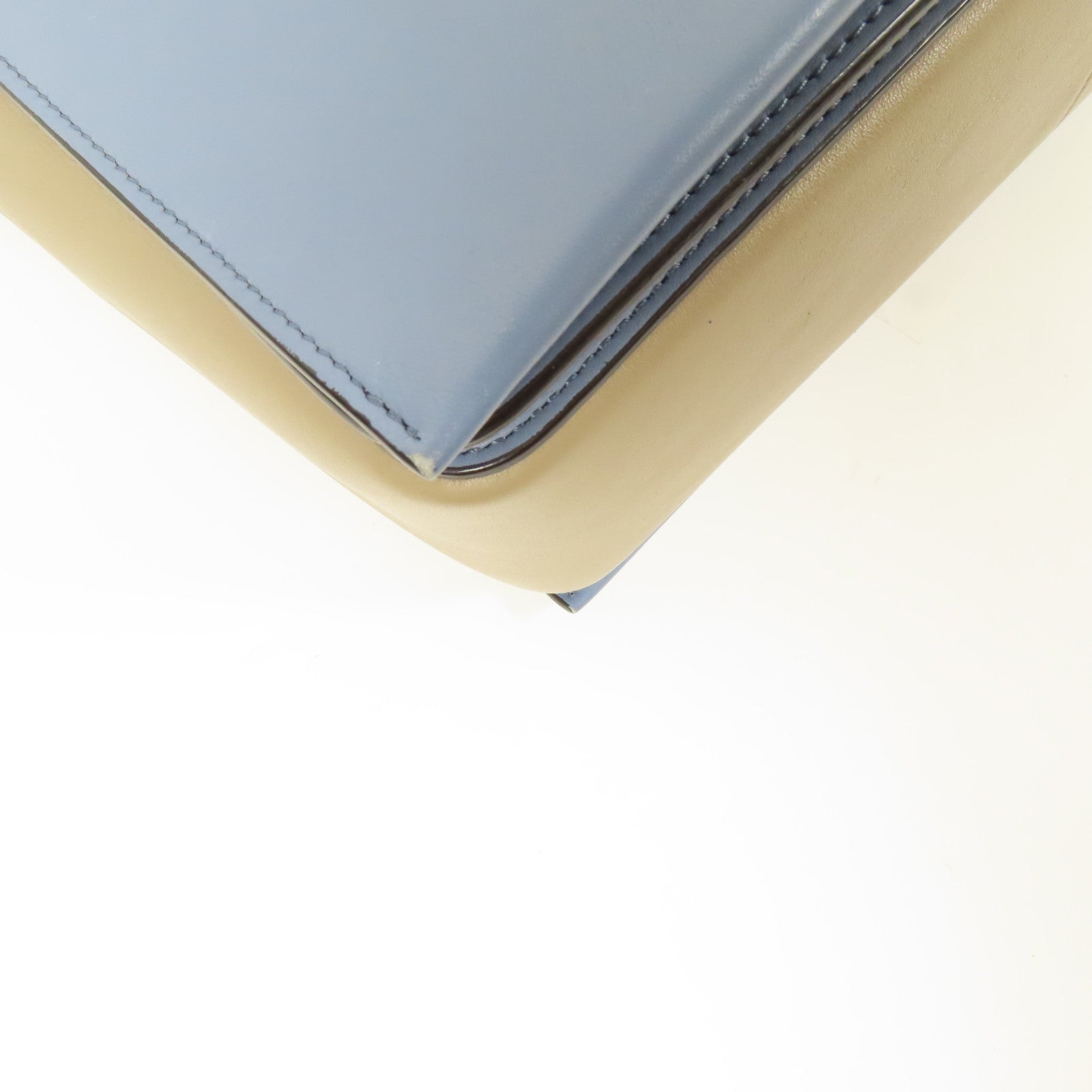 CELINE 牛皮皮革Frame Bag金扣肩背袋