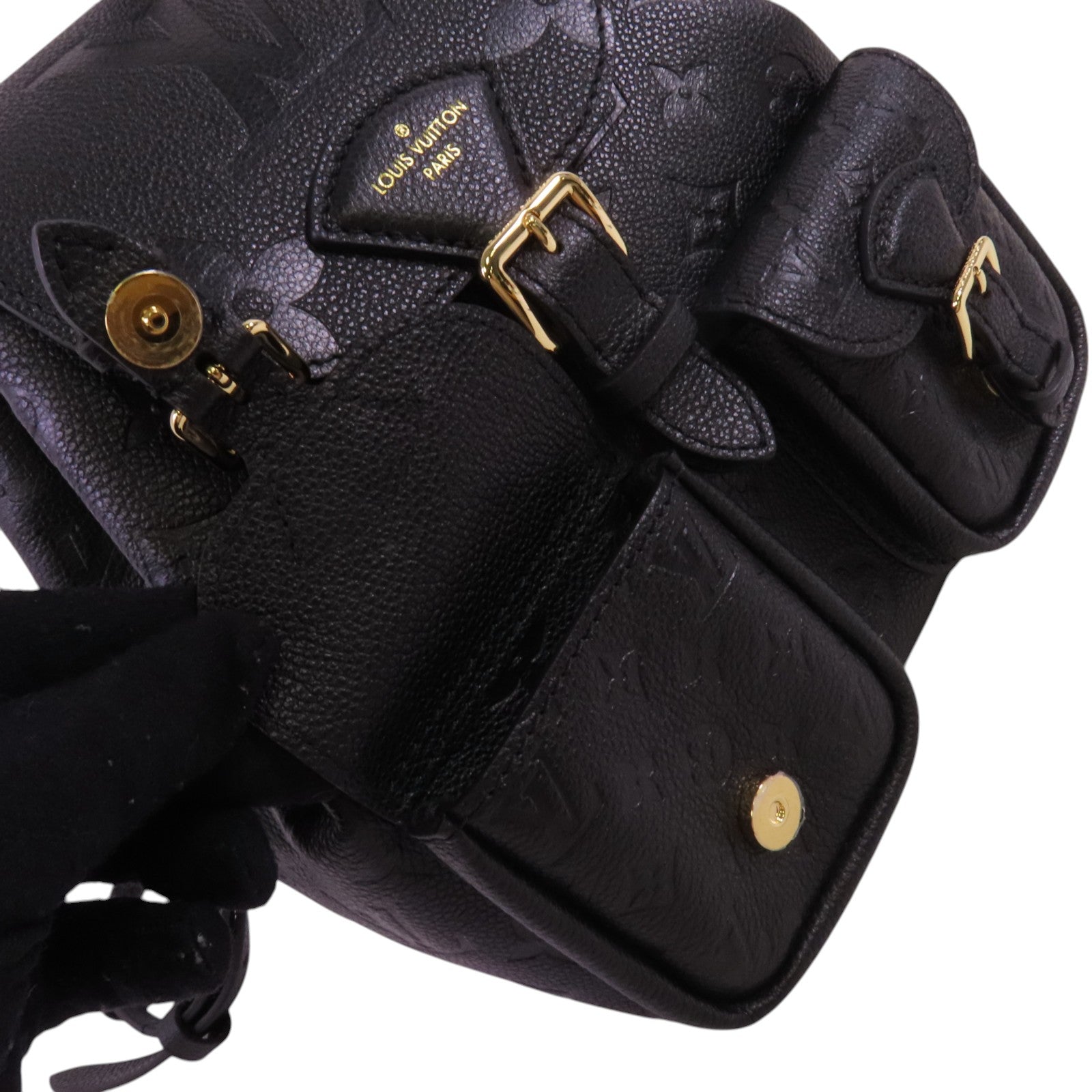LOUIS VUITTON Monogram Empreinte Backup金扣背包