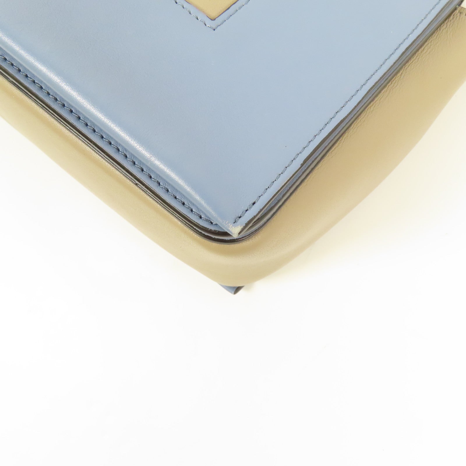 CELINE 牛皮皮革Frame Bag金扣肩背袋