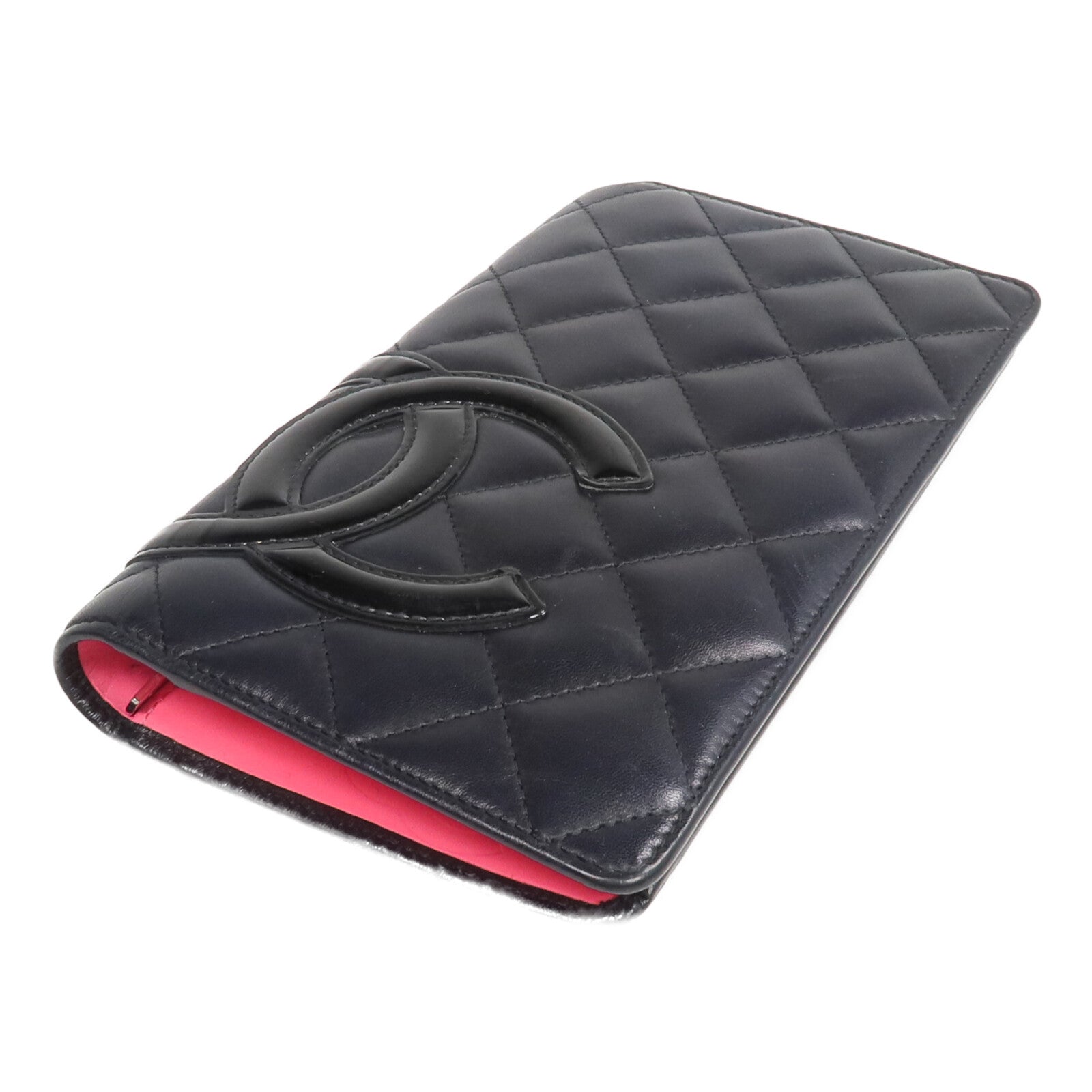 CHANEL 牛皮皮革Cambon Long Wallet長錢包