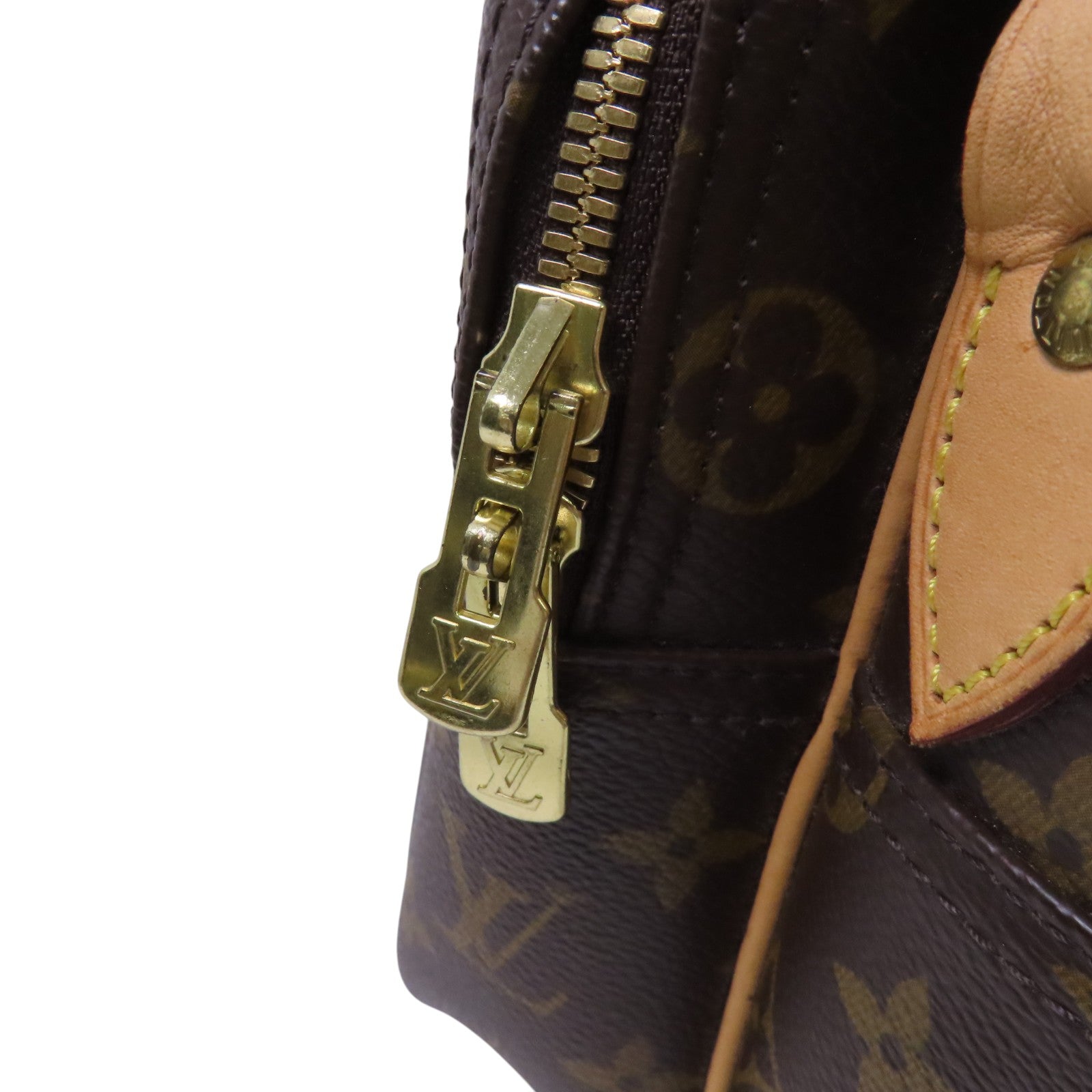 LOUIS VUITTON Monogram Reporter GM金扣肩背袋