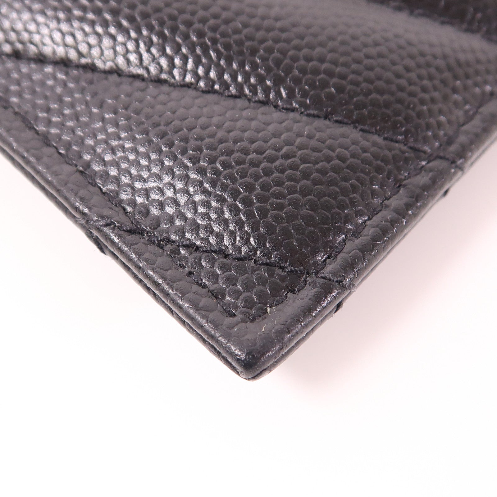 SAINT LAURENT 牛皮皮革Pouch金扣手拿包