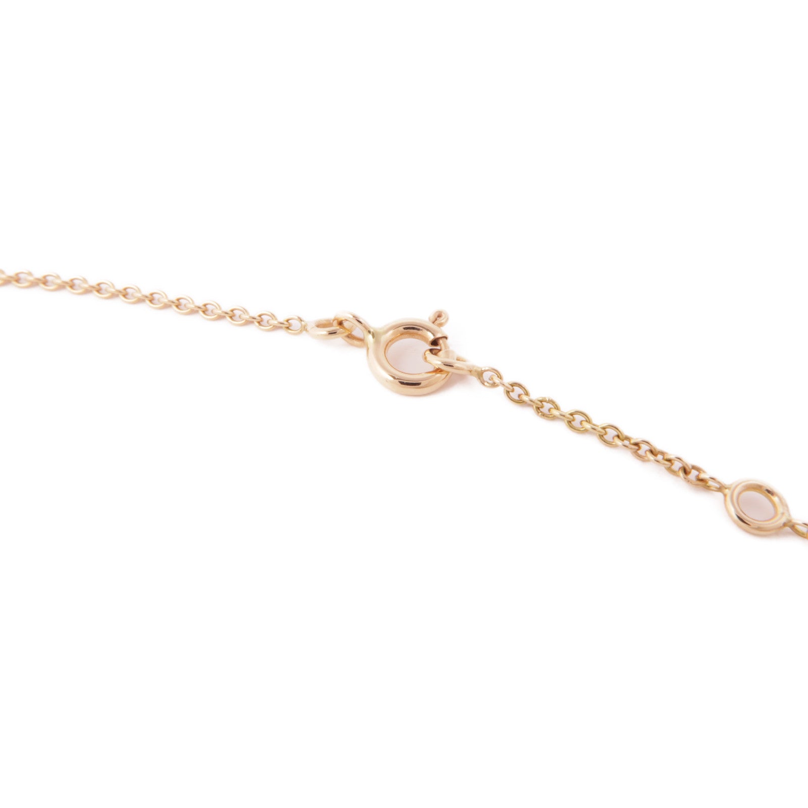 Dior 18K玫瑰金/珍珠母貝Rose Davan Diamond Necklace鑽石項鍊